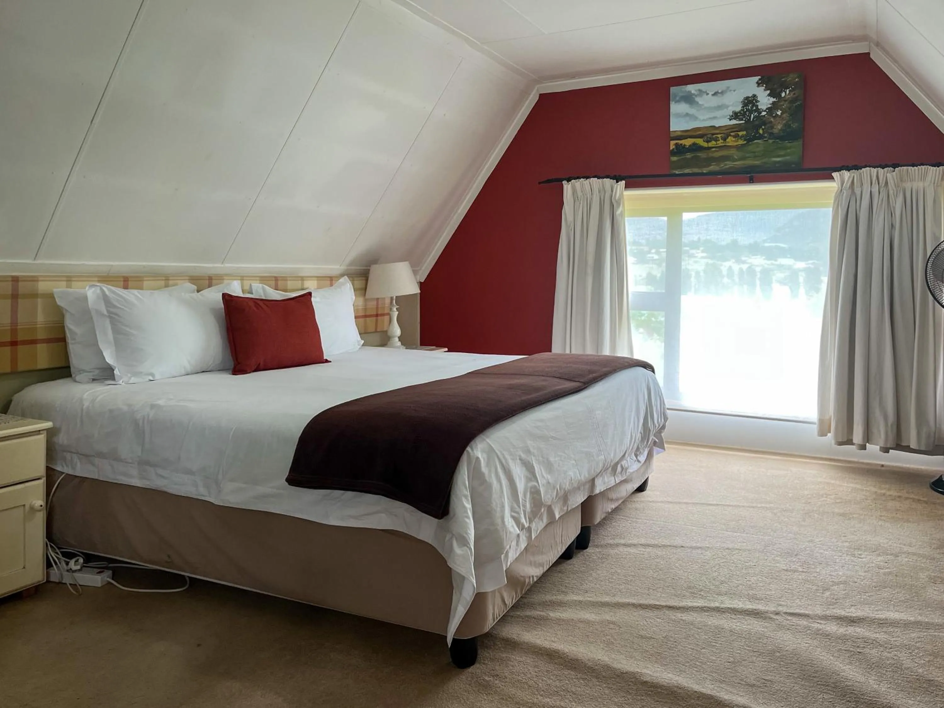 View (from property/room), Bed in The Clarens Country House