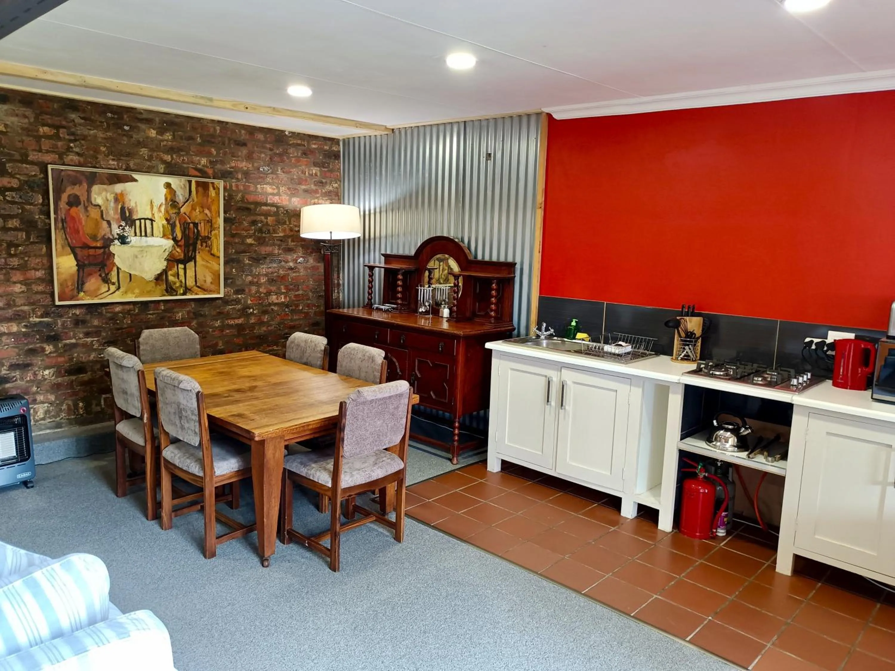 Dining area in The Clarens Country House