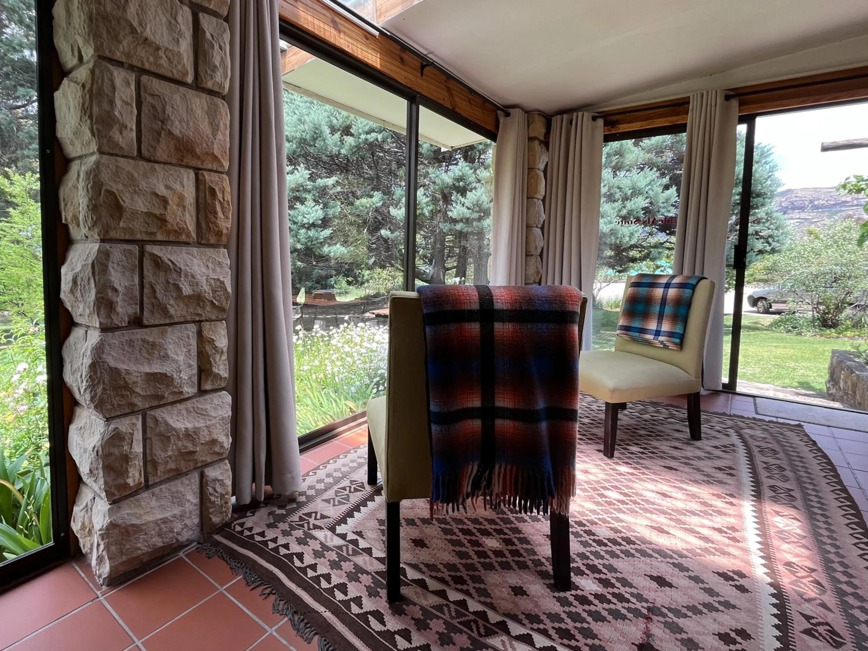 Patio in The Clarens Country House