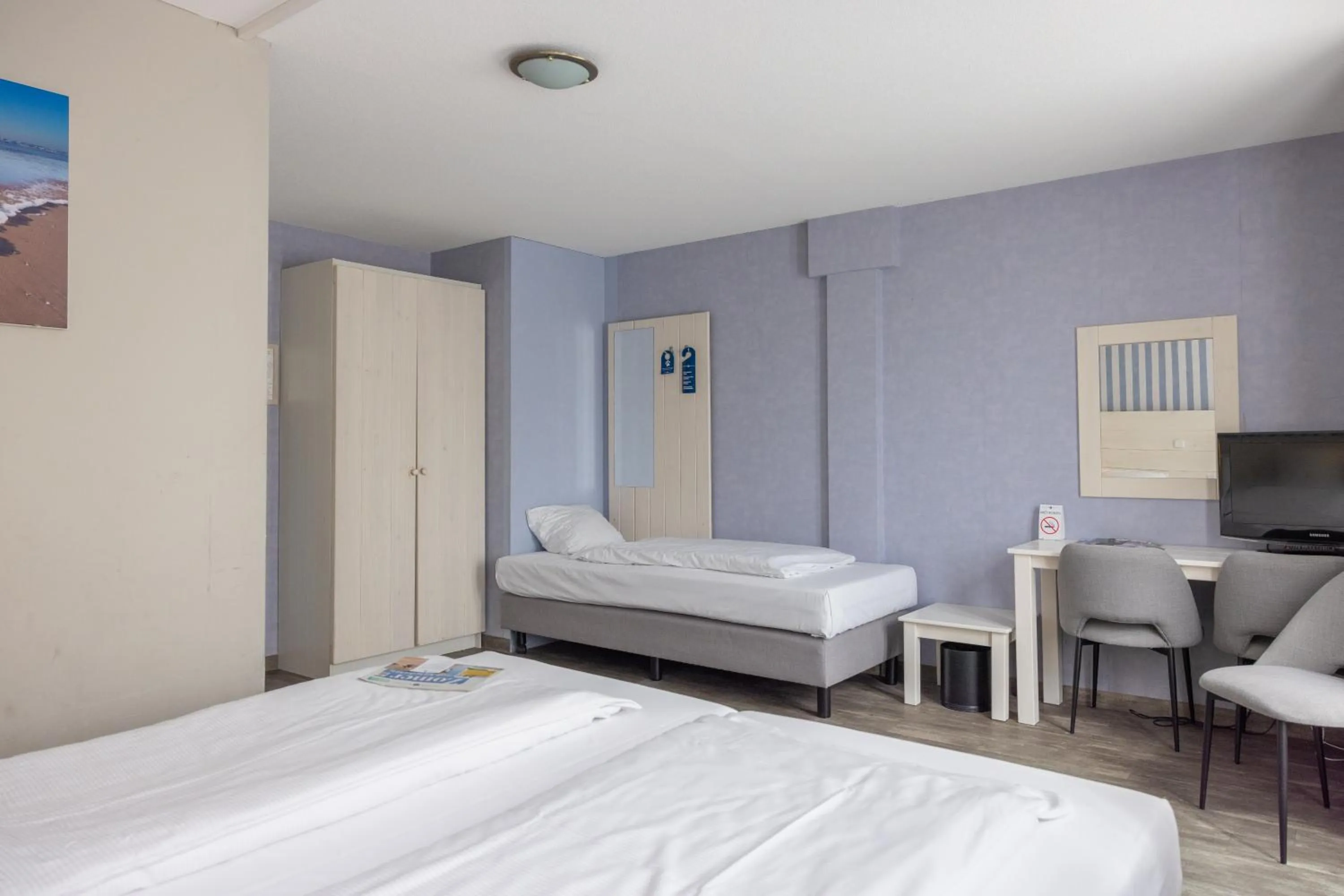 Bedroom, Bed in Fletcher Hotel - Restaurant de Cooghen