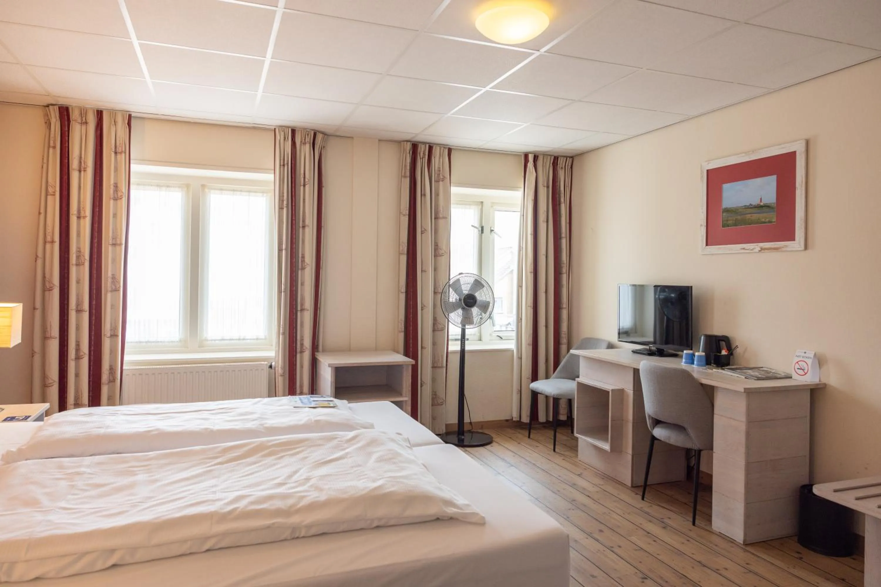 Bedroom, Bed in Fletcher Hotel - Restaurant de Cooghen