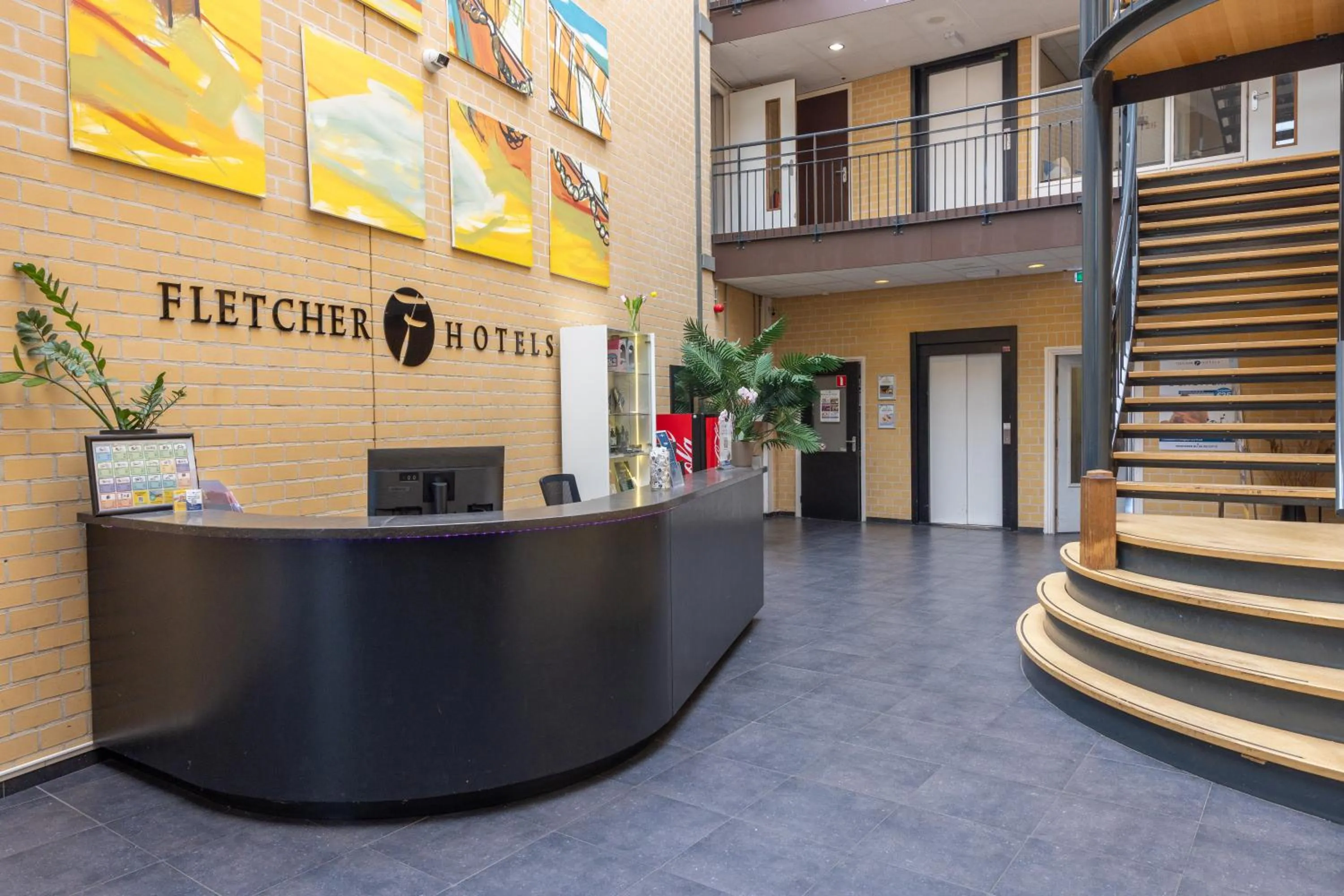 Lobby or reception in Fletcher Hotel - Restaurant de Cooghen
