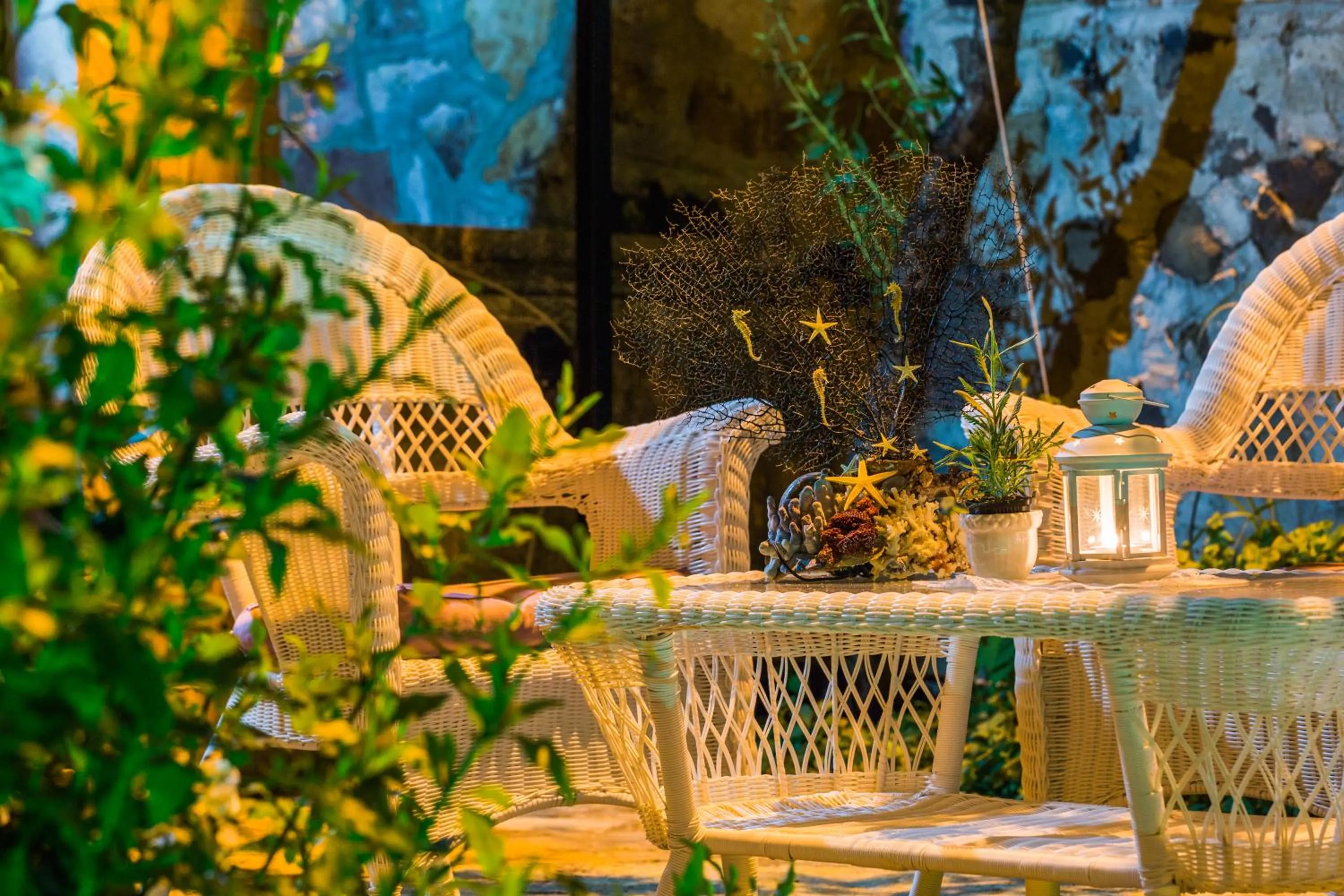 Garden in Cunda Esen Hotel