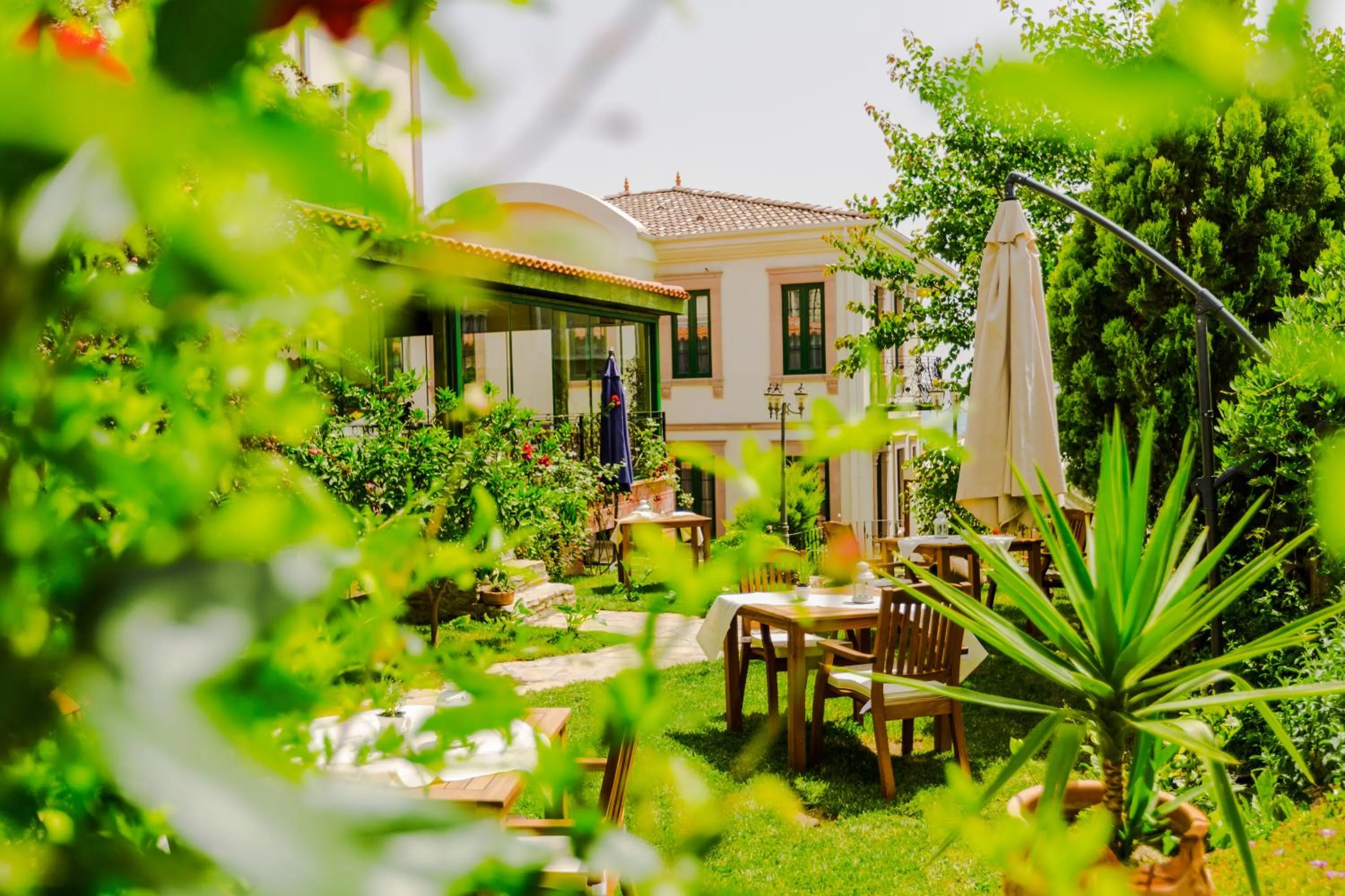 Garden in Cunda Esen Hotel