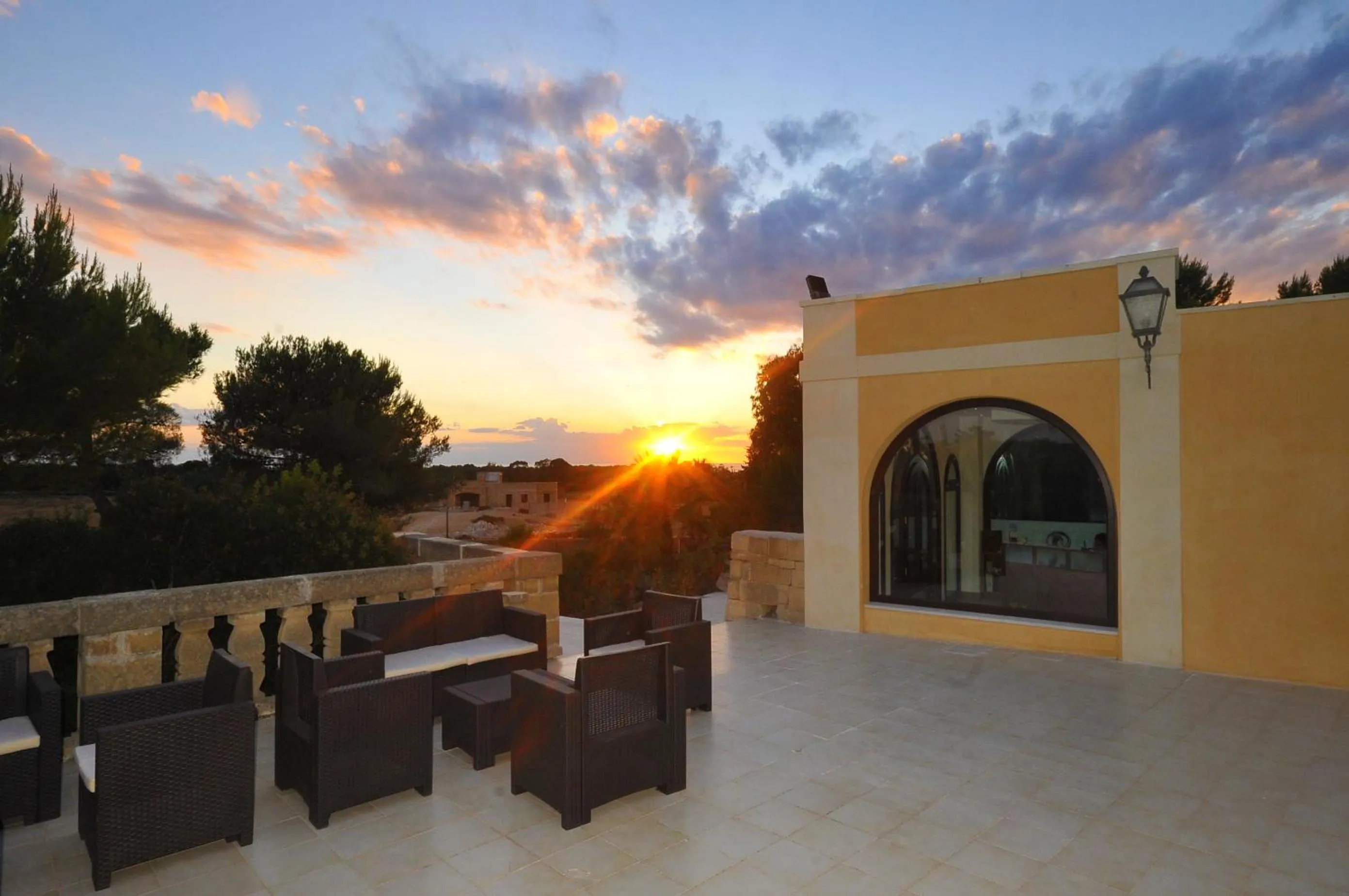 Balcony/Terrace in Agriturismo Il Trappeto