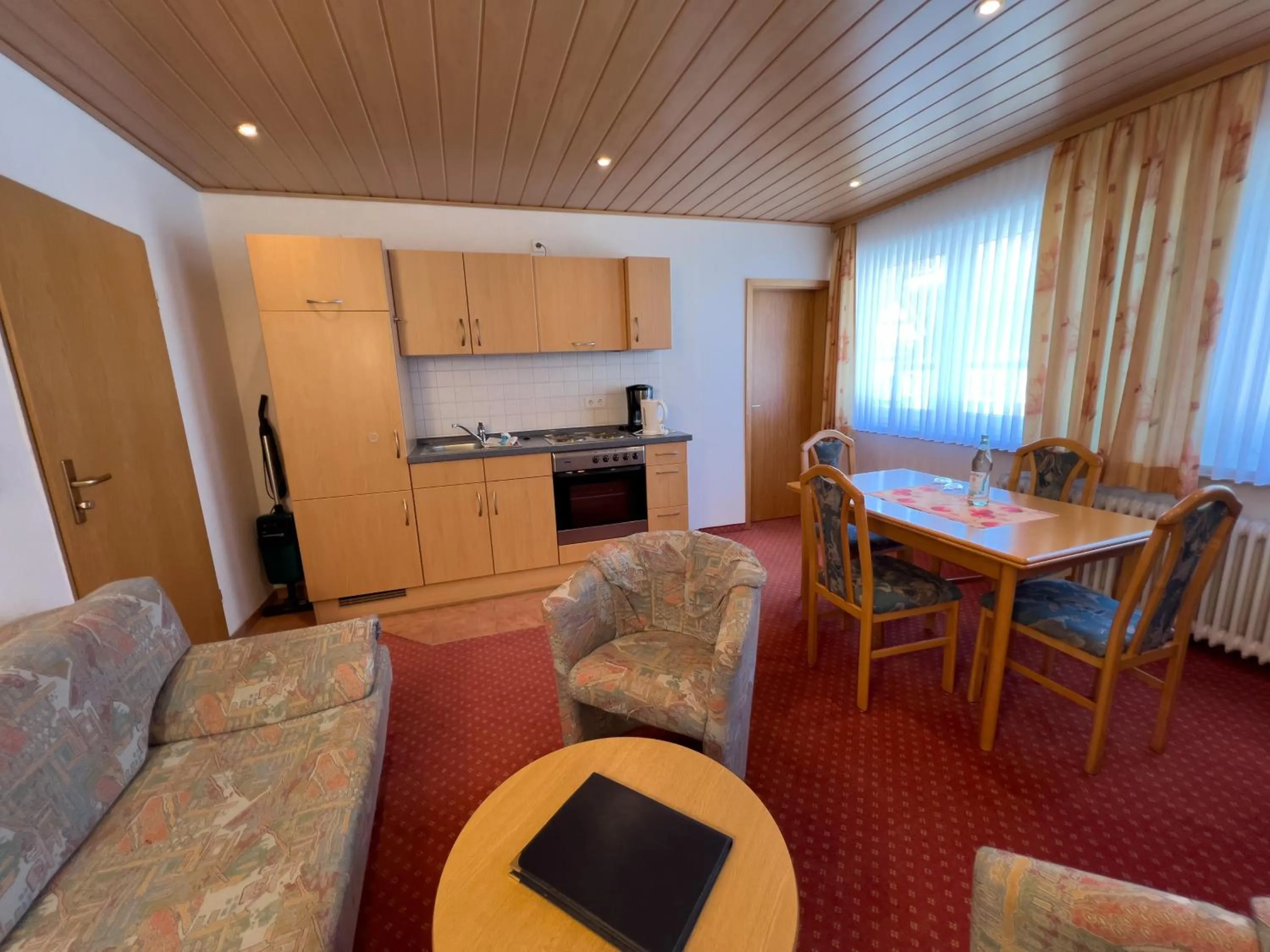 Kitchen or kitchenette in Hotel Haus Christel