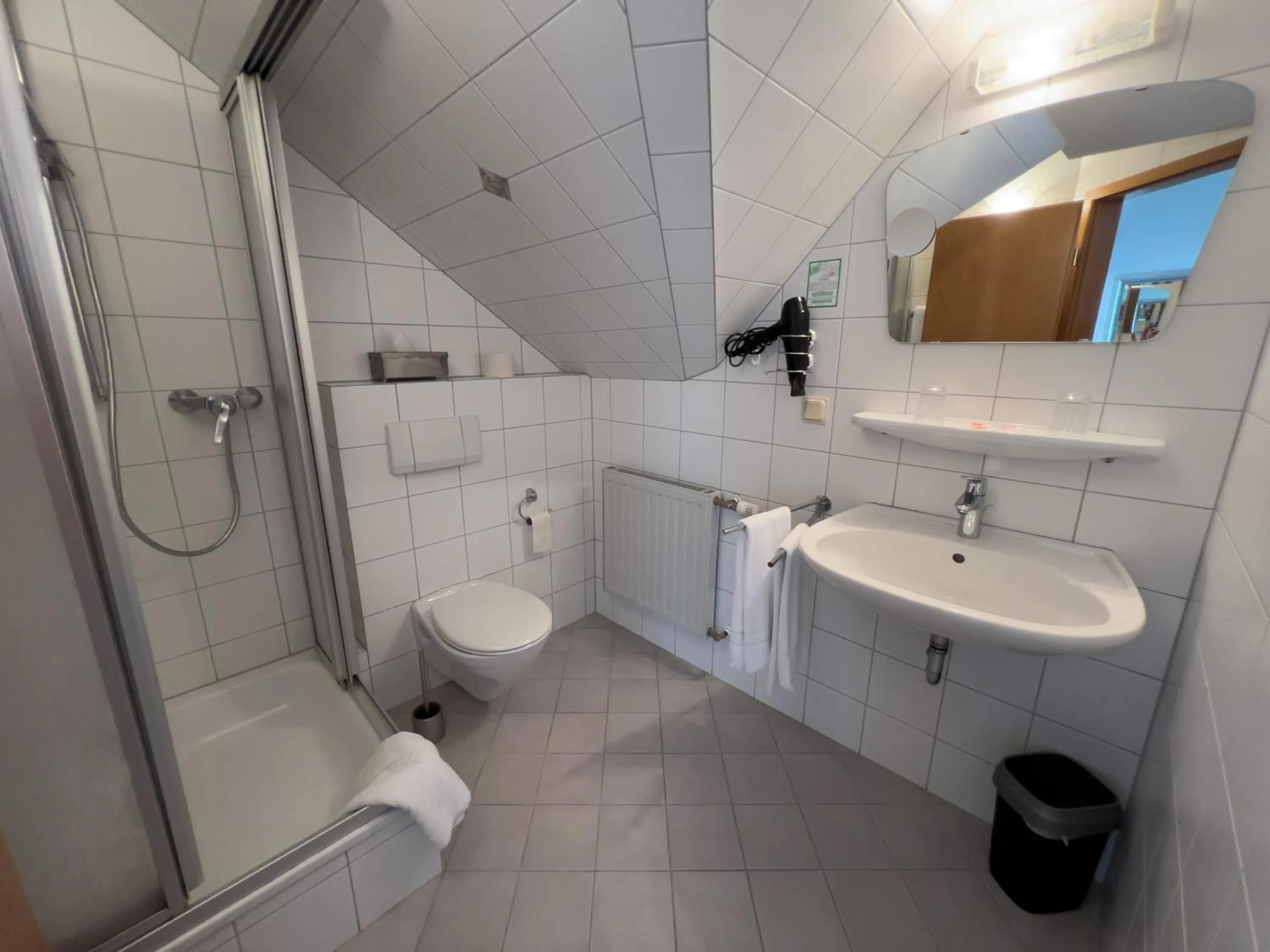 Shower in Hotel Haus Christel