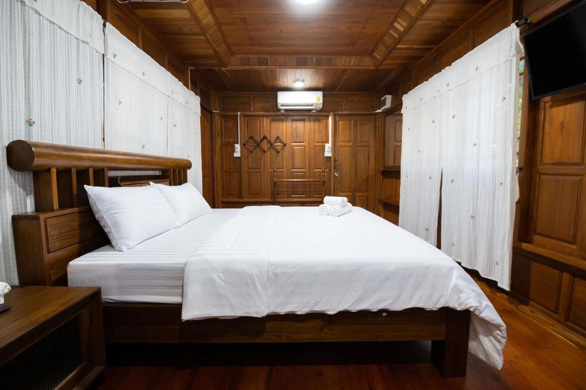 Bed in Suk Sabai Homestay