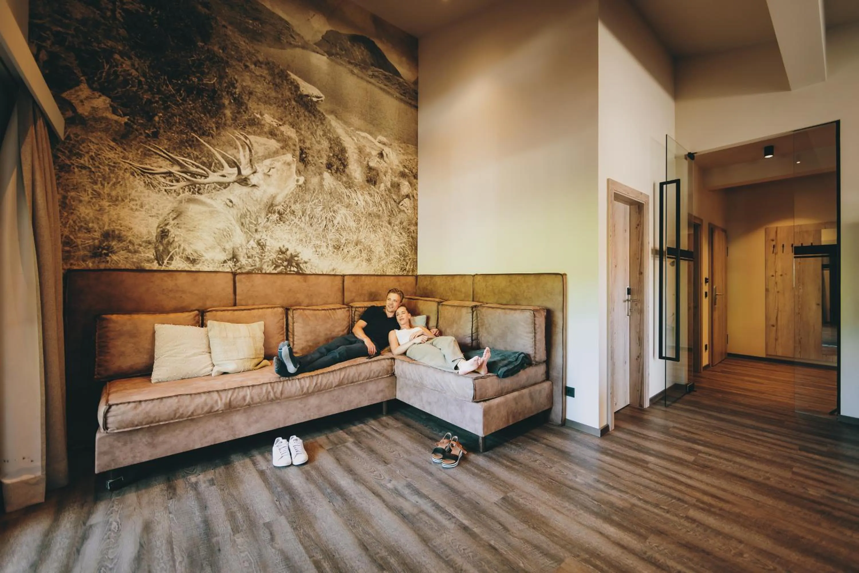 Photo of the whole room, Bed in THOMSN Central Hotel & Appartements