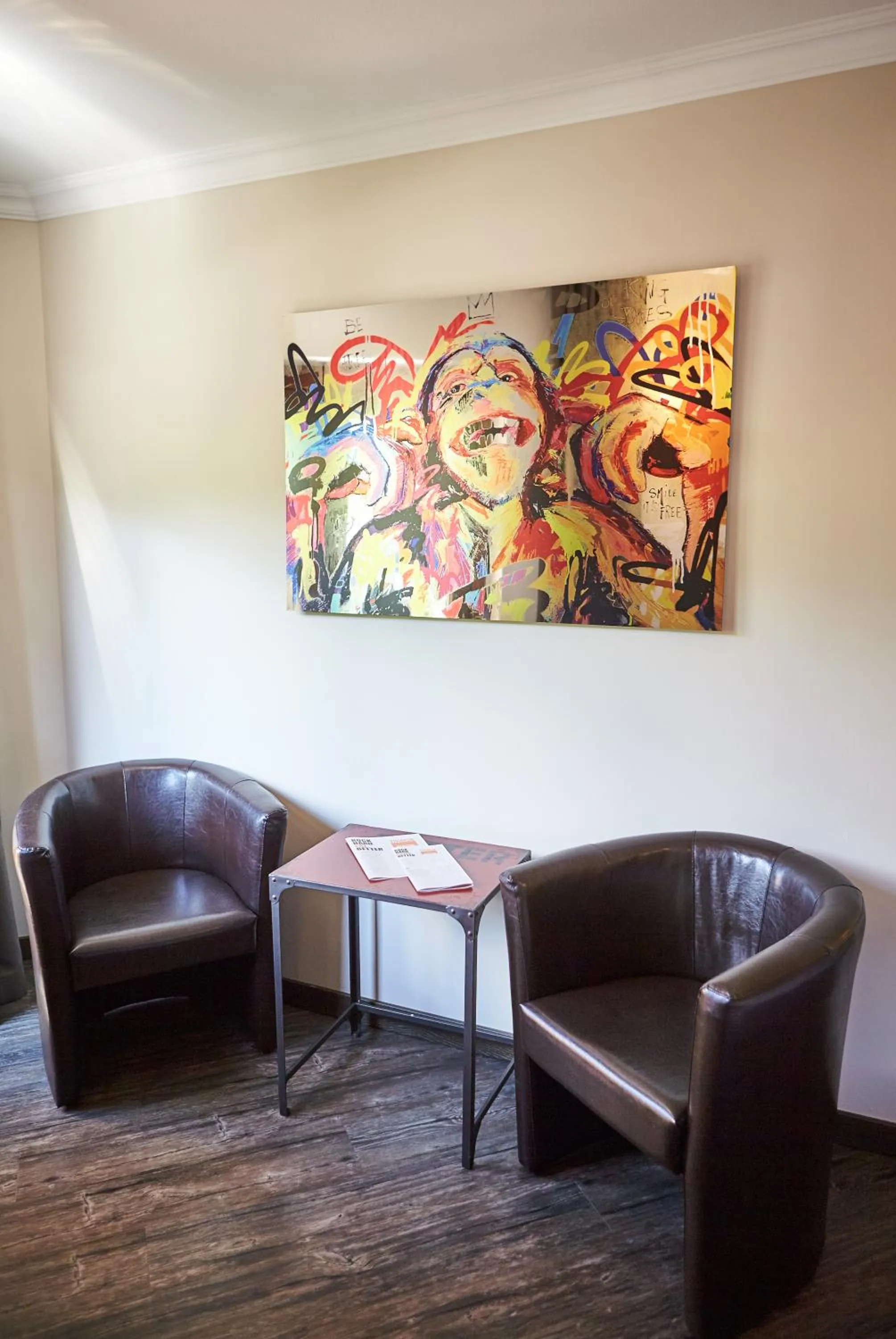 Seating area in THOMSN Central Hotel & Appartements