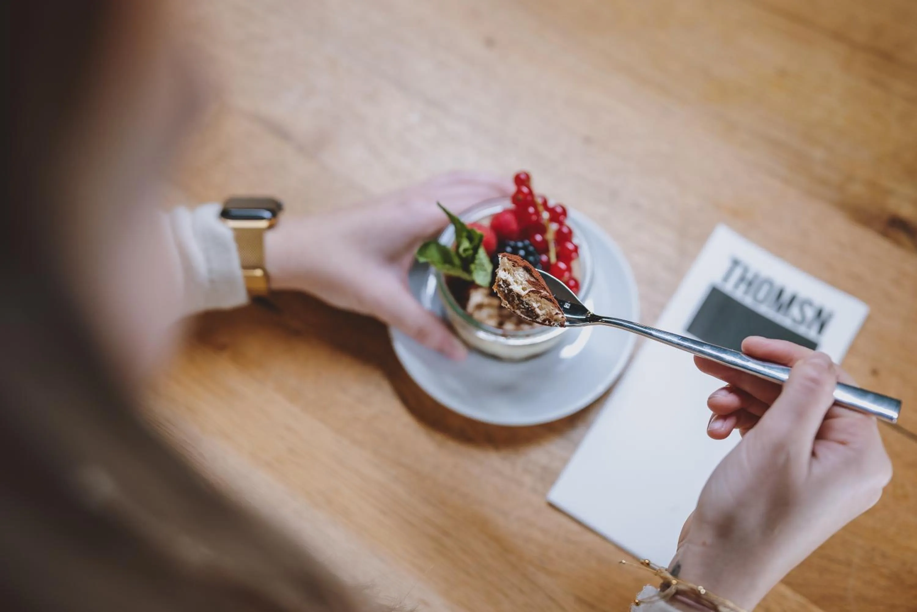 Restaurant/places to eat in THOMSN Central Hotel & Appartements