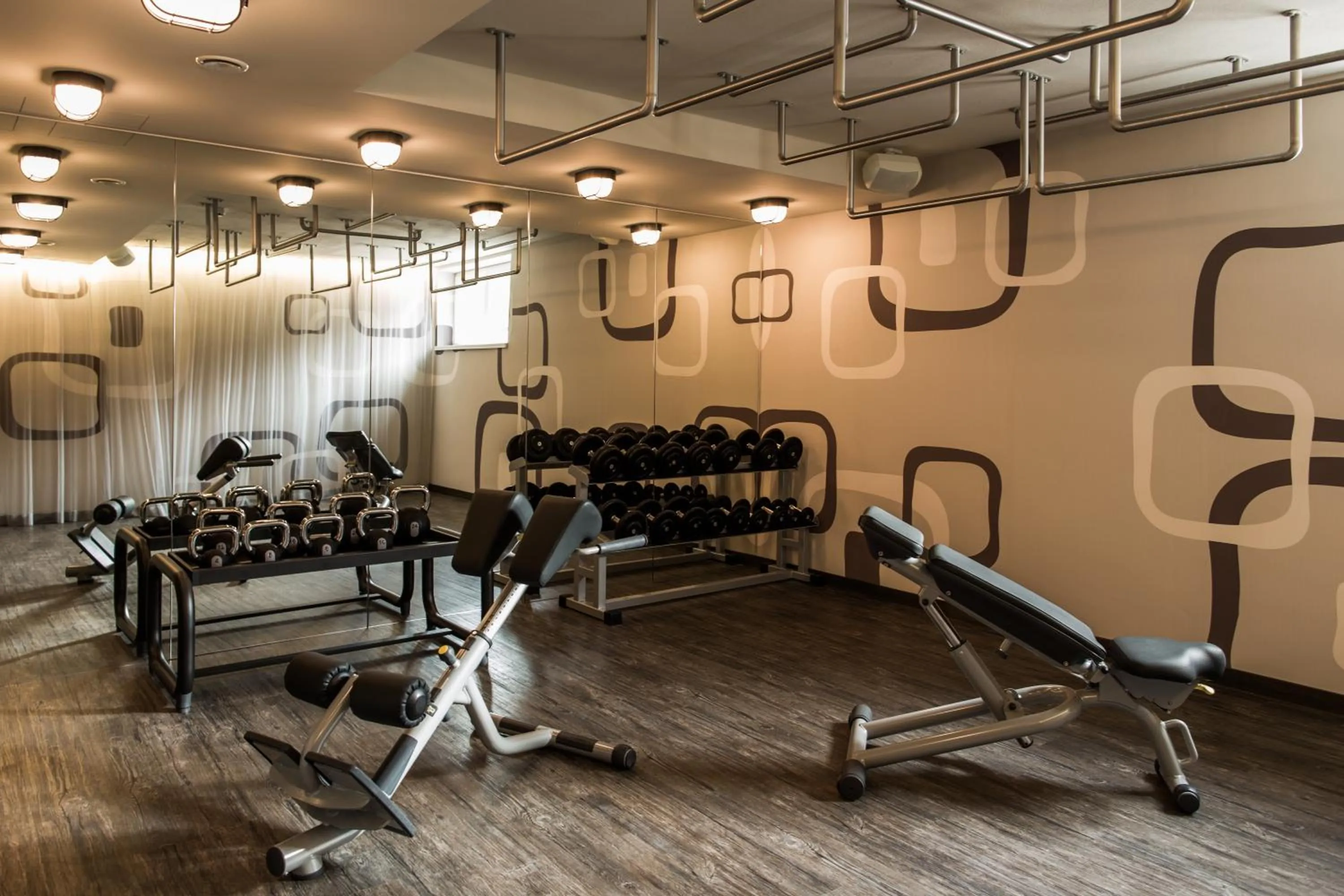 Fitness centre/facilities in THOMSN Central Hotel & Appartements