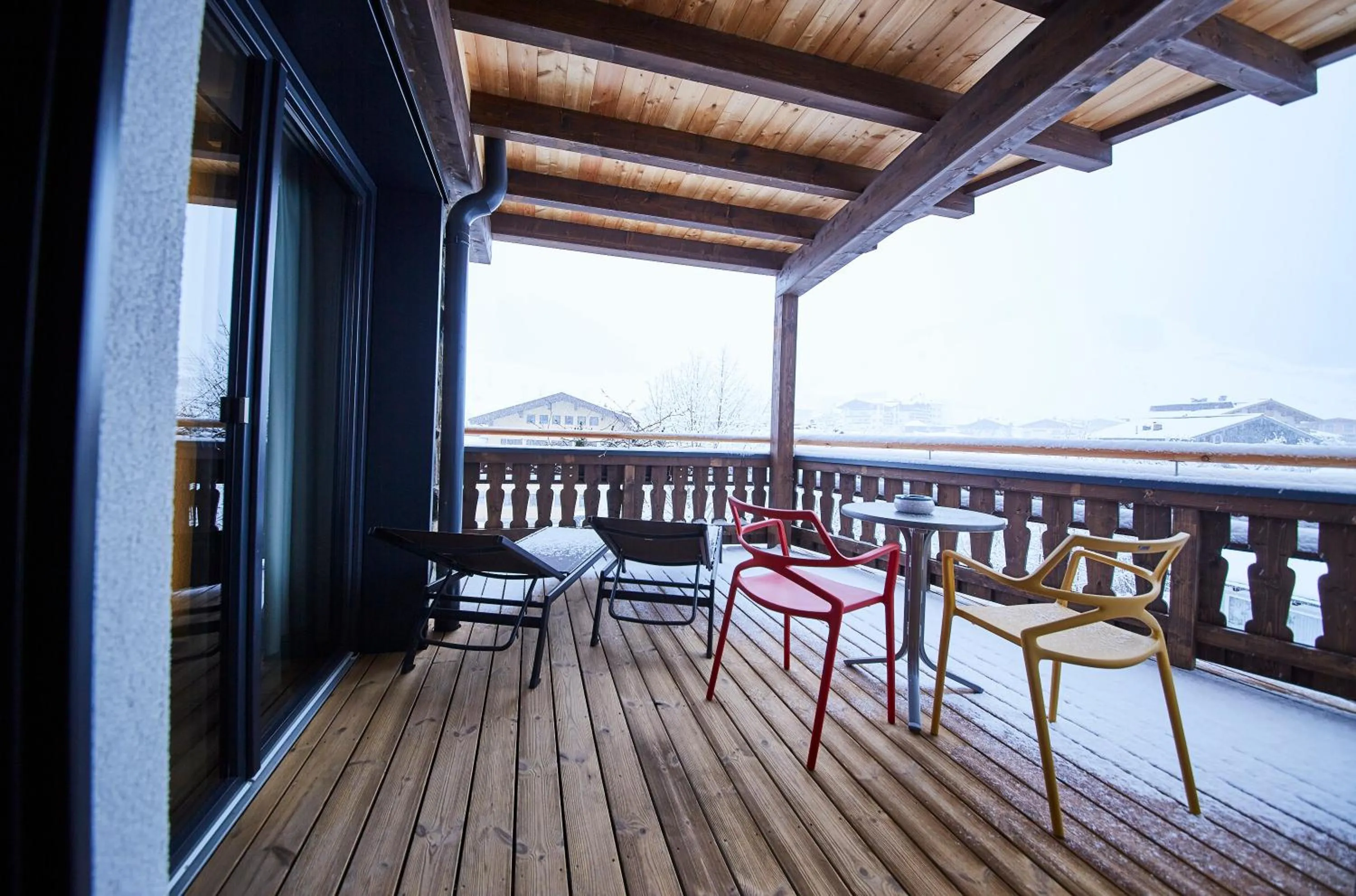 Balcony/Terrace in THOMSN Central Hotel & Appartements