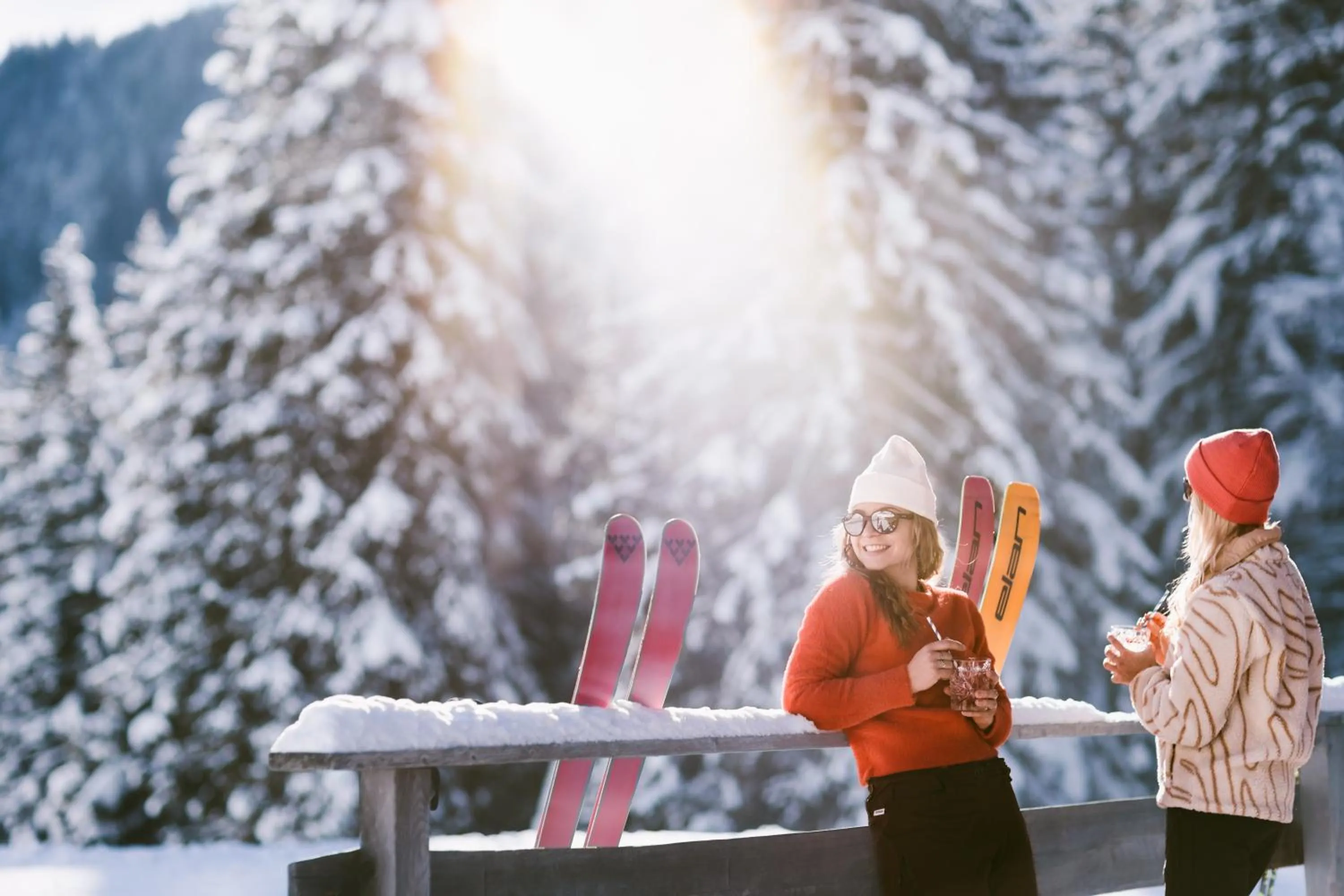 Skiing in THOMSN Central Hotel & Appartements