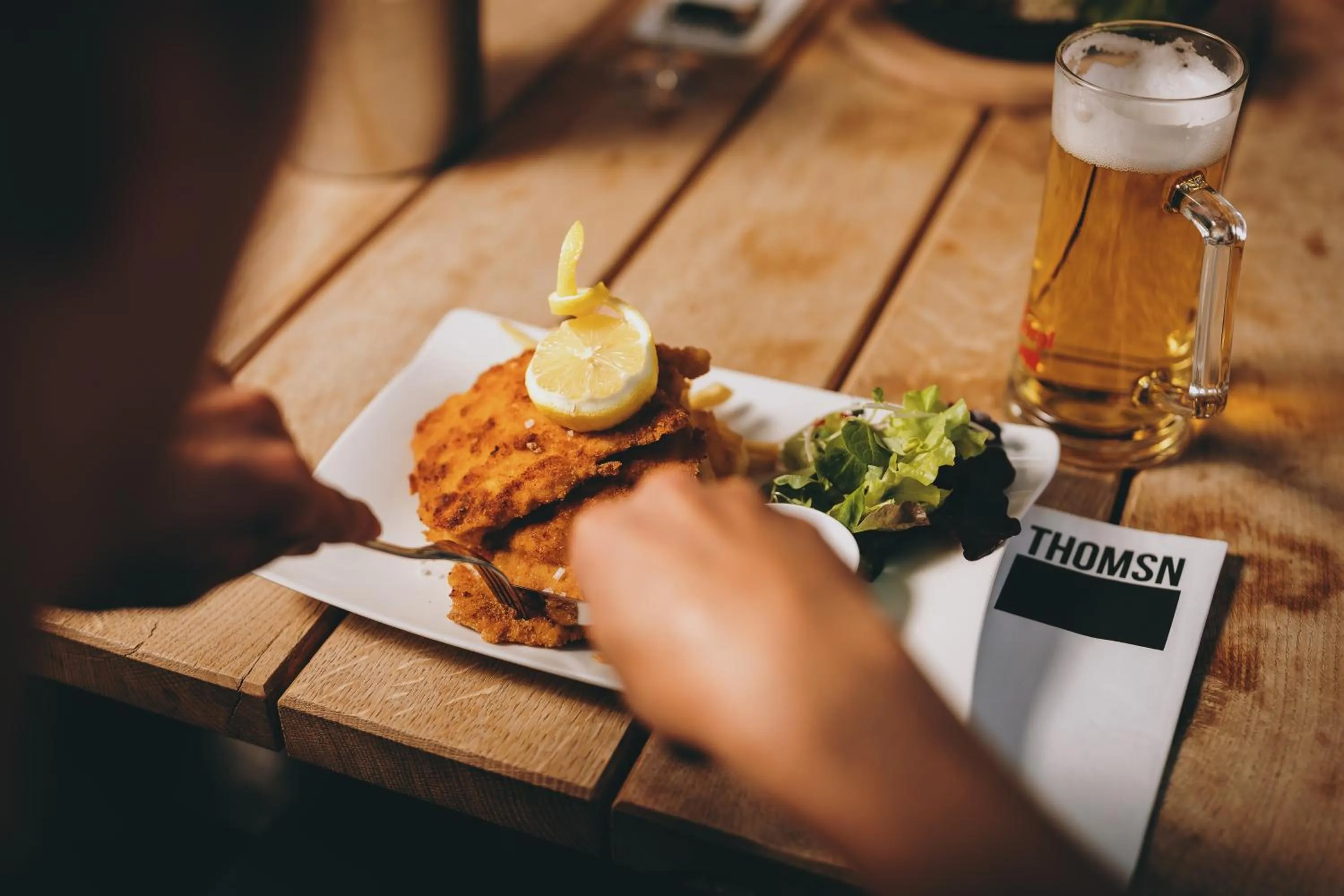 Restaurant/places to eat in THOMSN Central Hotel & Appartements