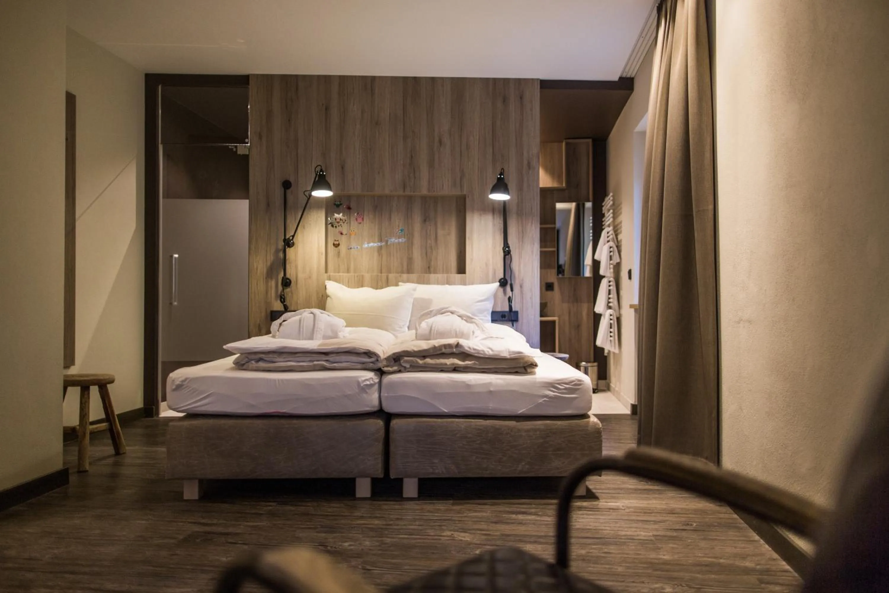 Photo of the whole room, Bed in THOMSN Central Hotel & Appartements