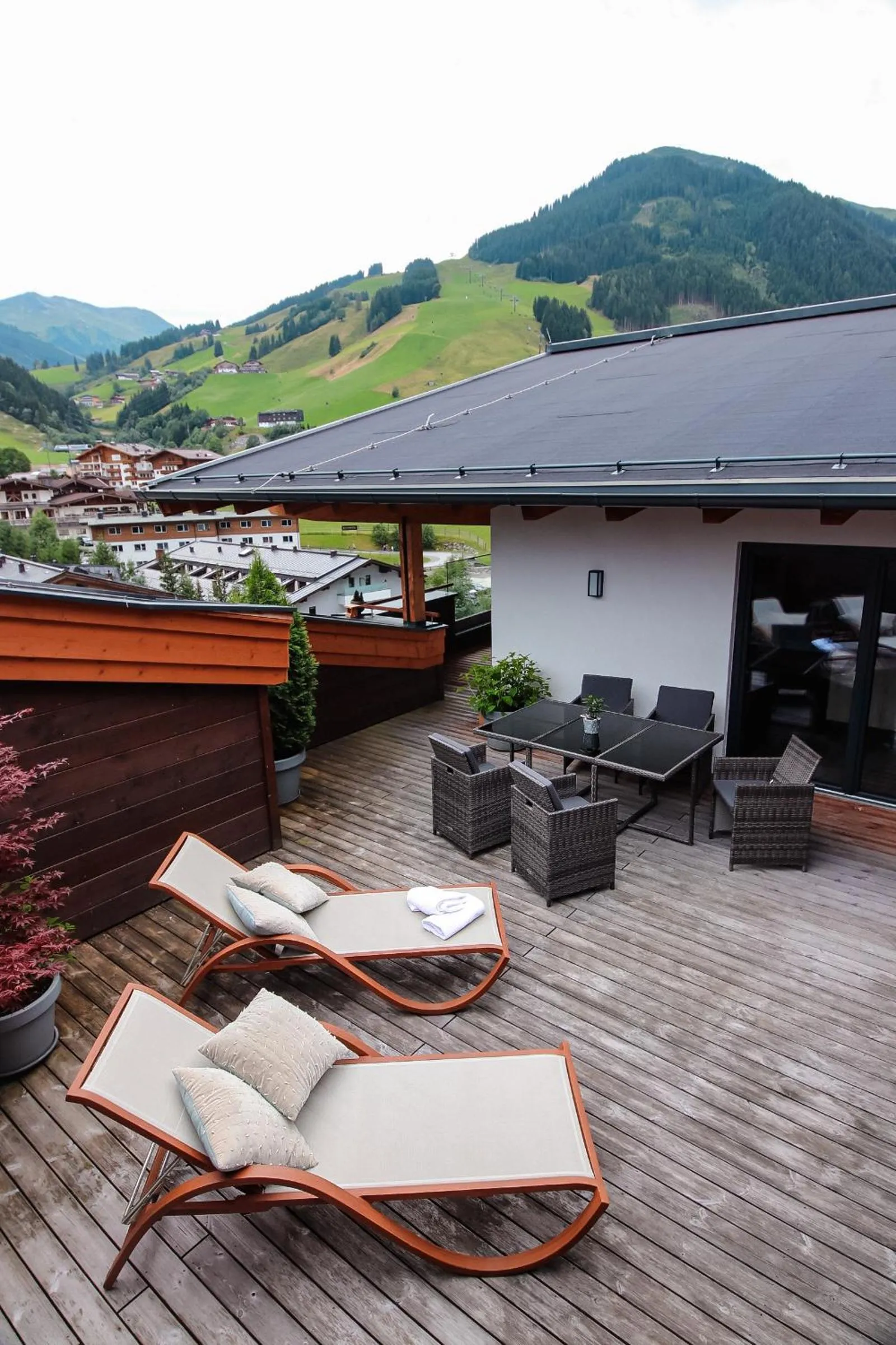 sunbed in THOMSN Central Hotel & Appartements