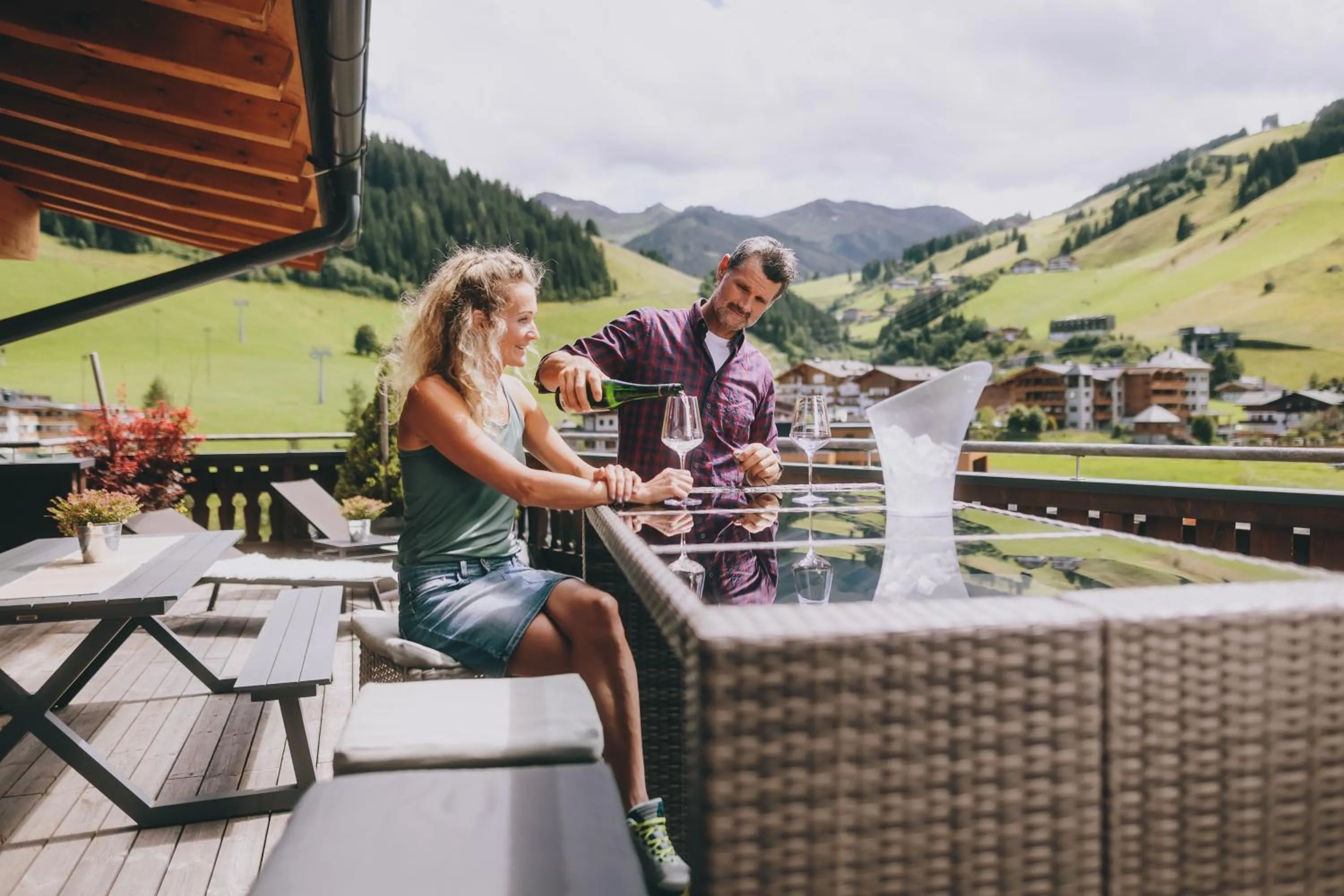 Balcony/Terrace in THOMSN Central Hotel & Appartements
