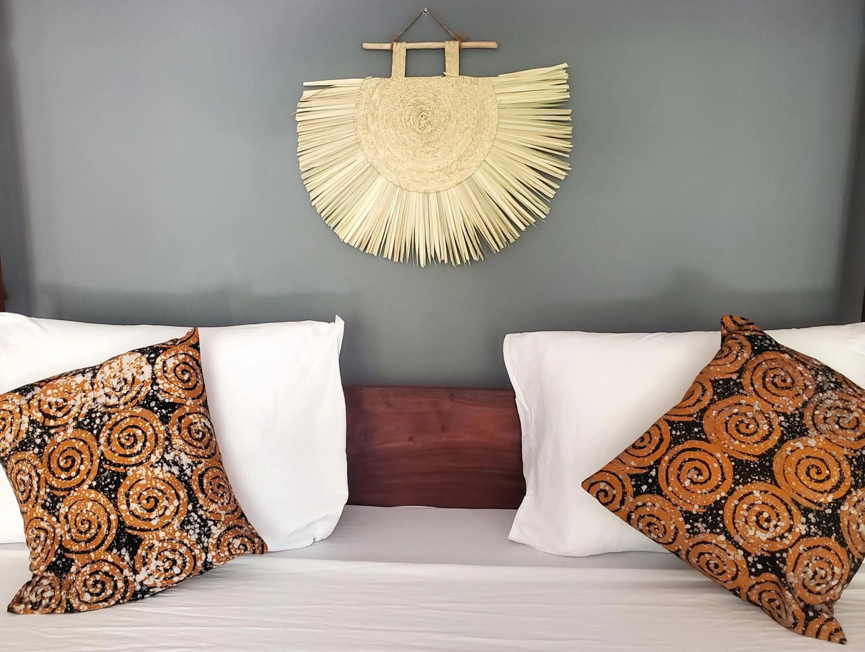 Bed in Promised Land Lodge