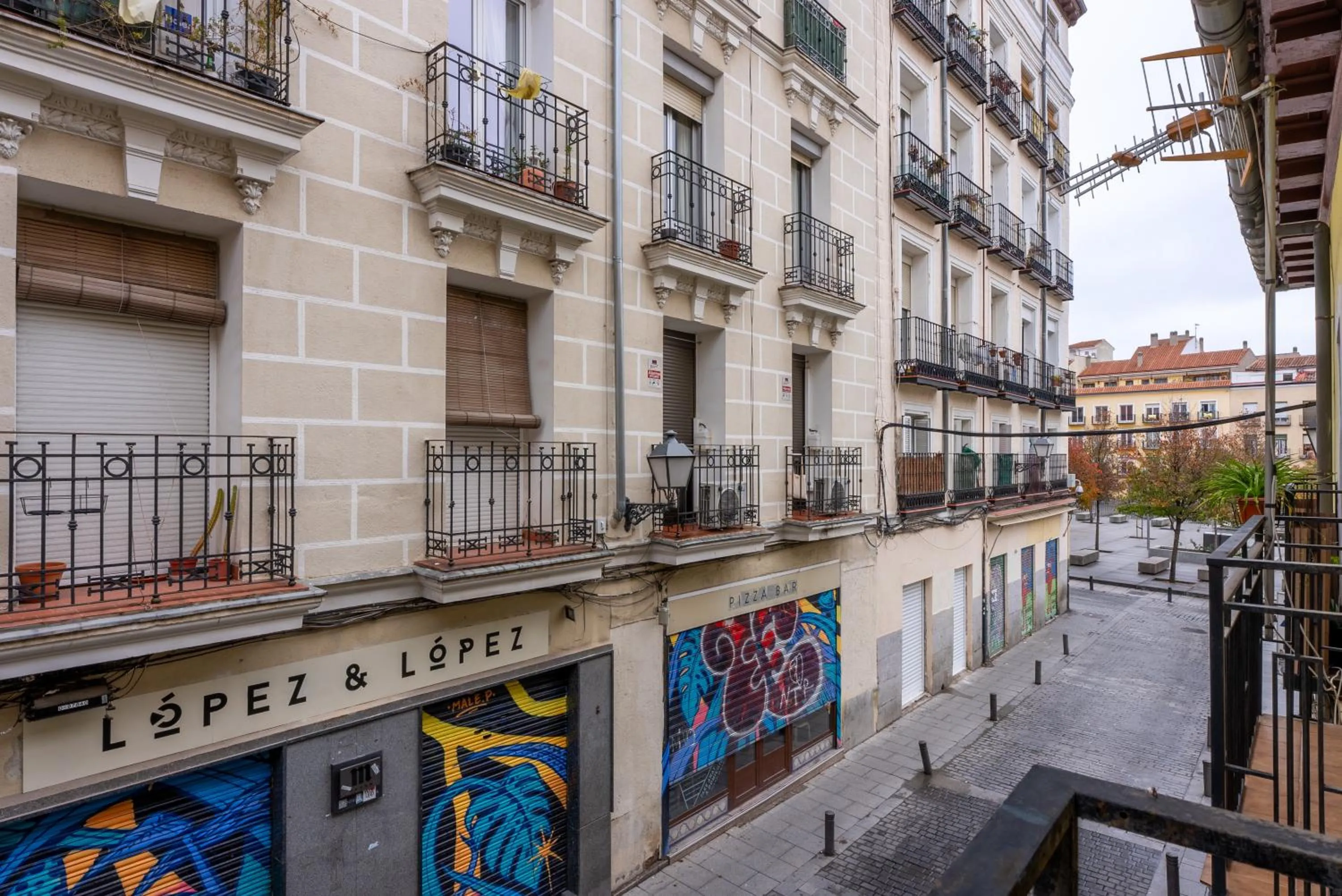 View (from property/room) in Ideal Hostel Madrid