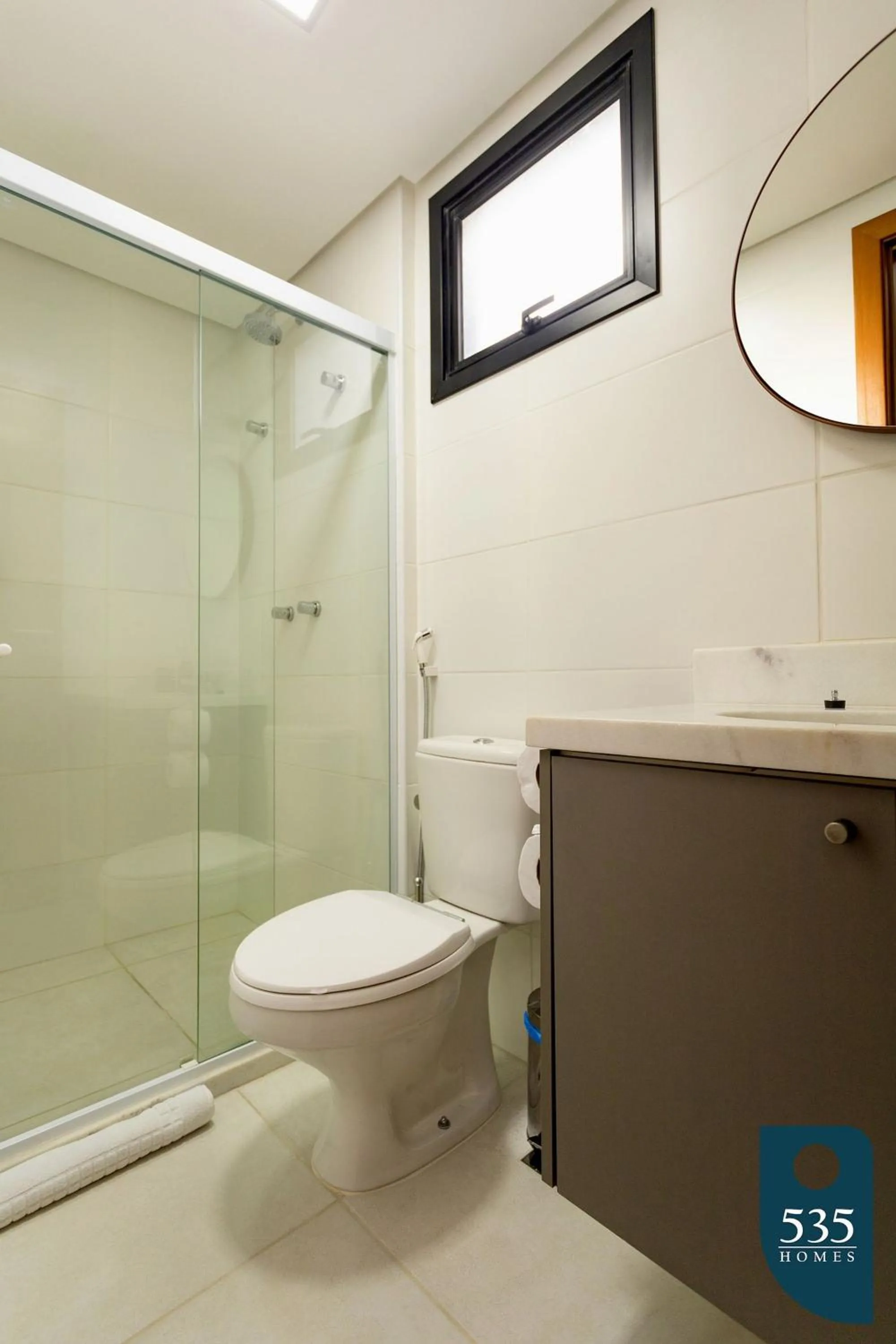 Toilet in Lindo e aconchegante com vista panorâmica na Barra