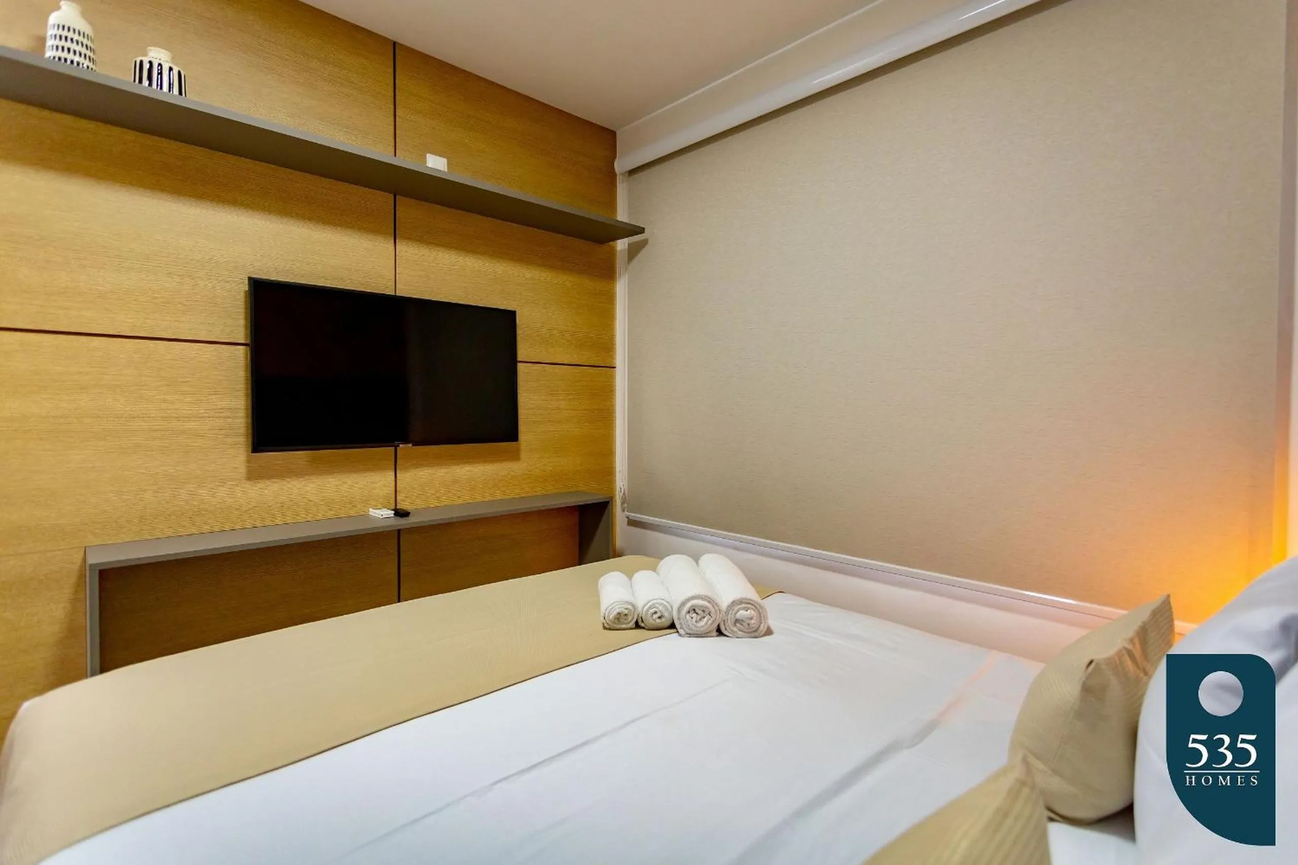 Bedroom, Bed in Lindo e aconchegante com vista panorâmica na Barra