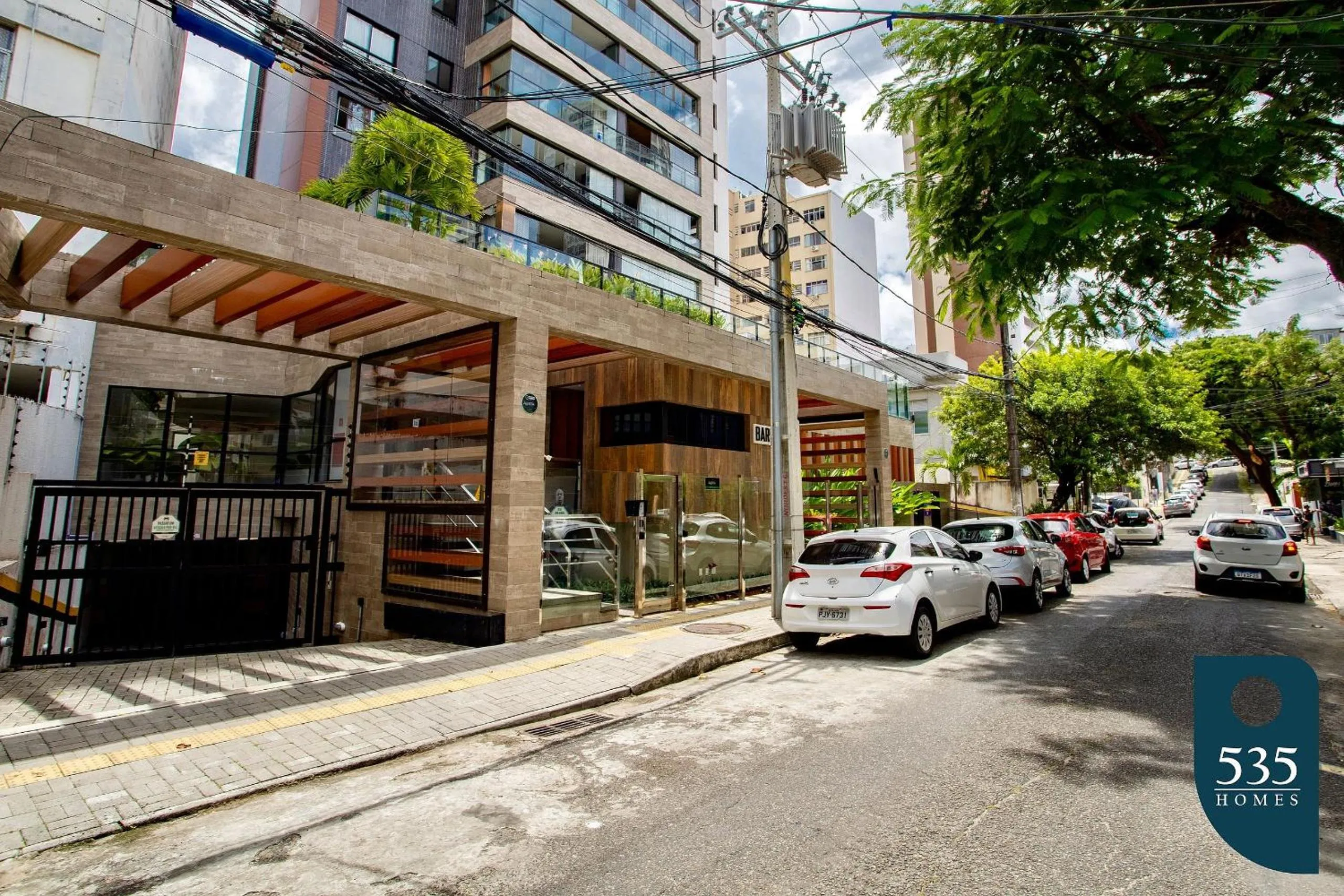 Facade/entrance in Lindo e aconchegante com vista panorâmica na Barra