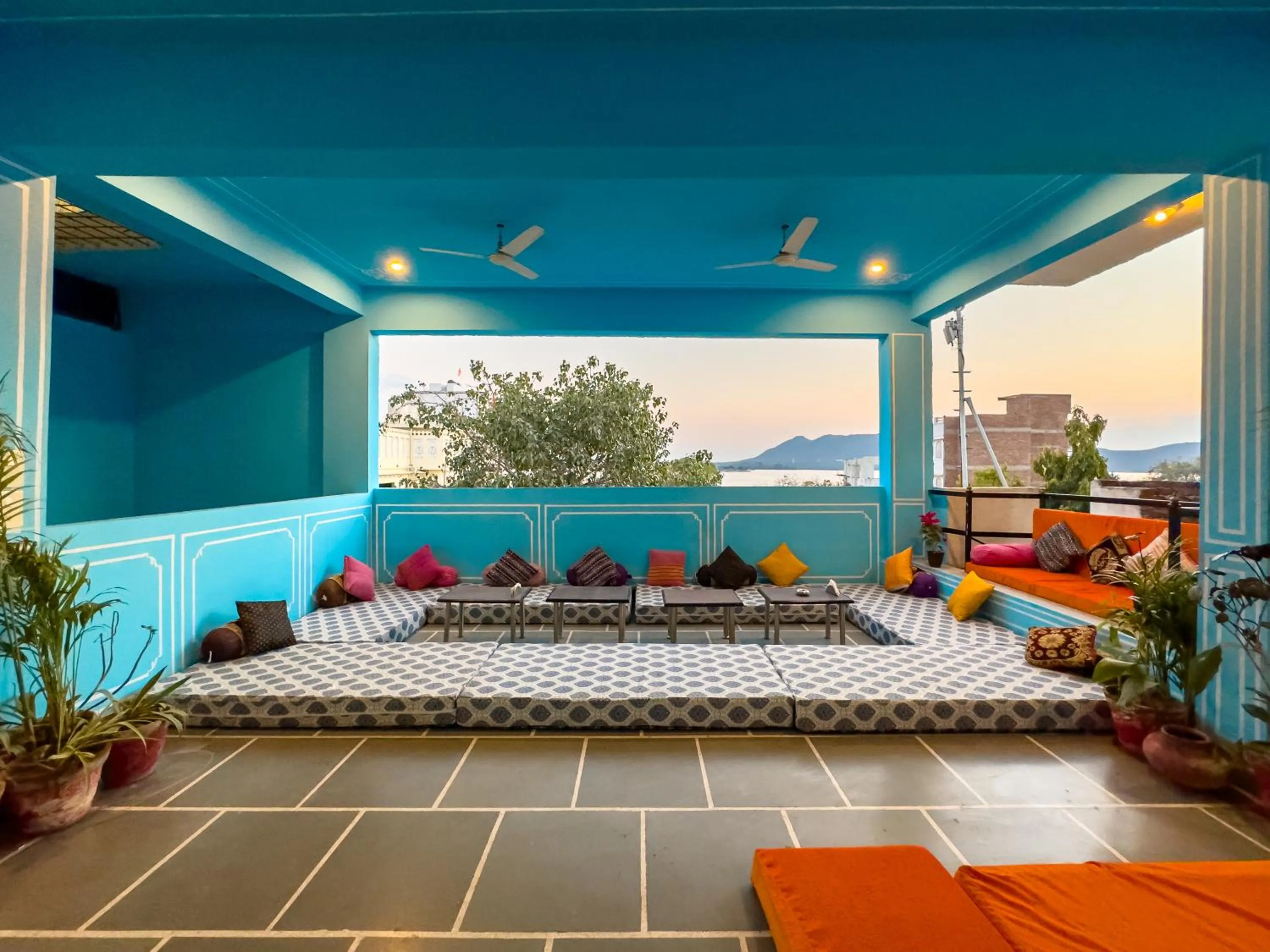 Balcony/Terrace in Madpackers Udaipur