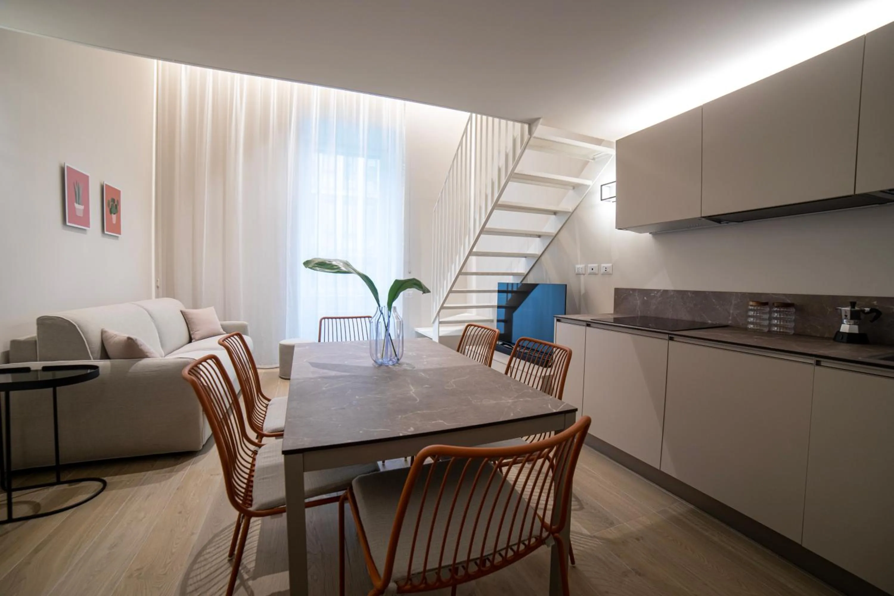 Kitchen or kitchenette in Be Mate Torino Centro