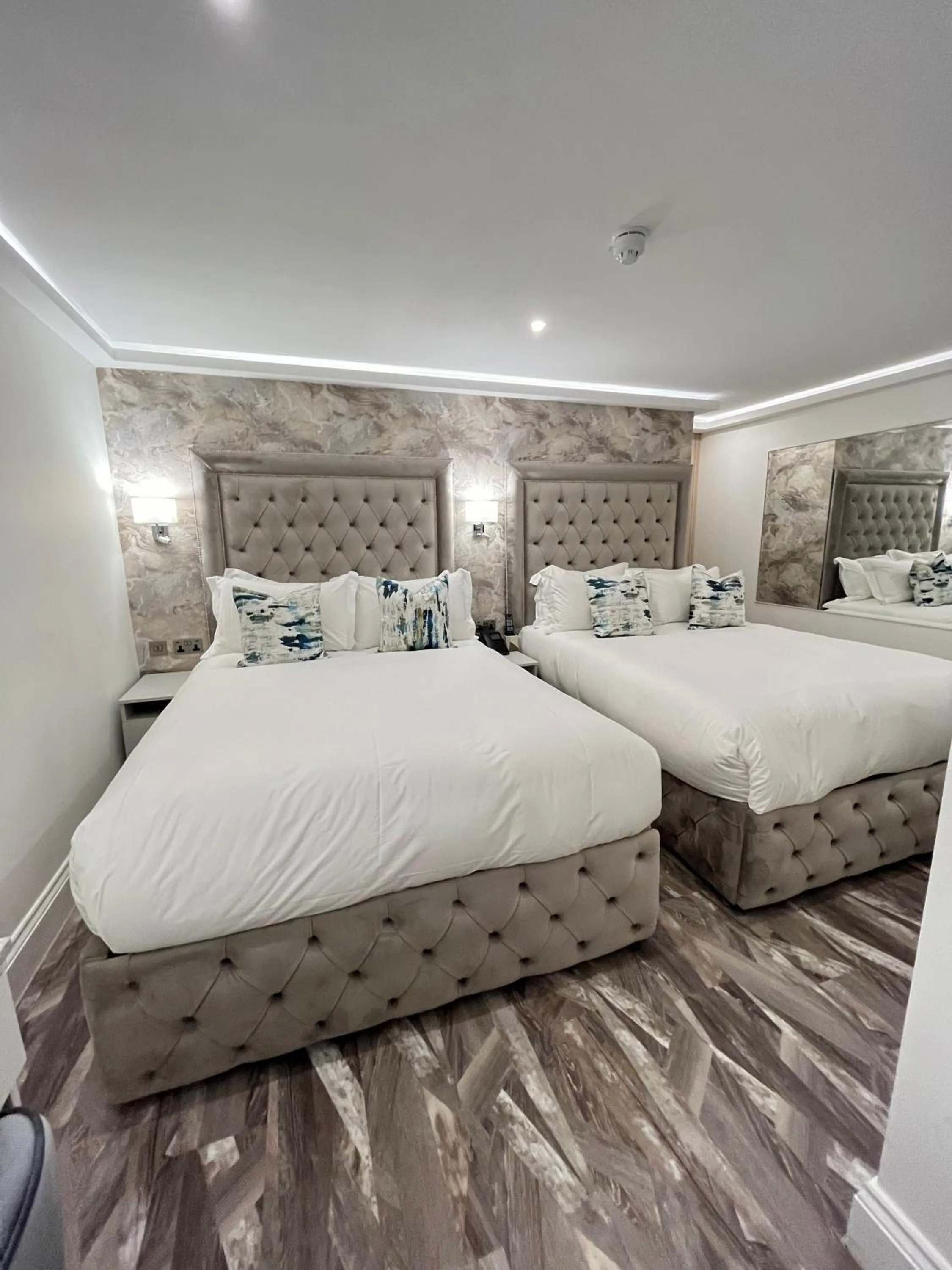 Bed in Philharmonic Hotel