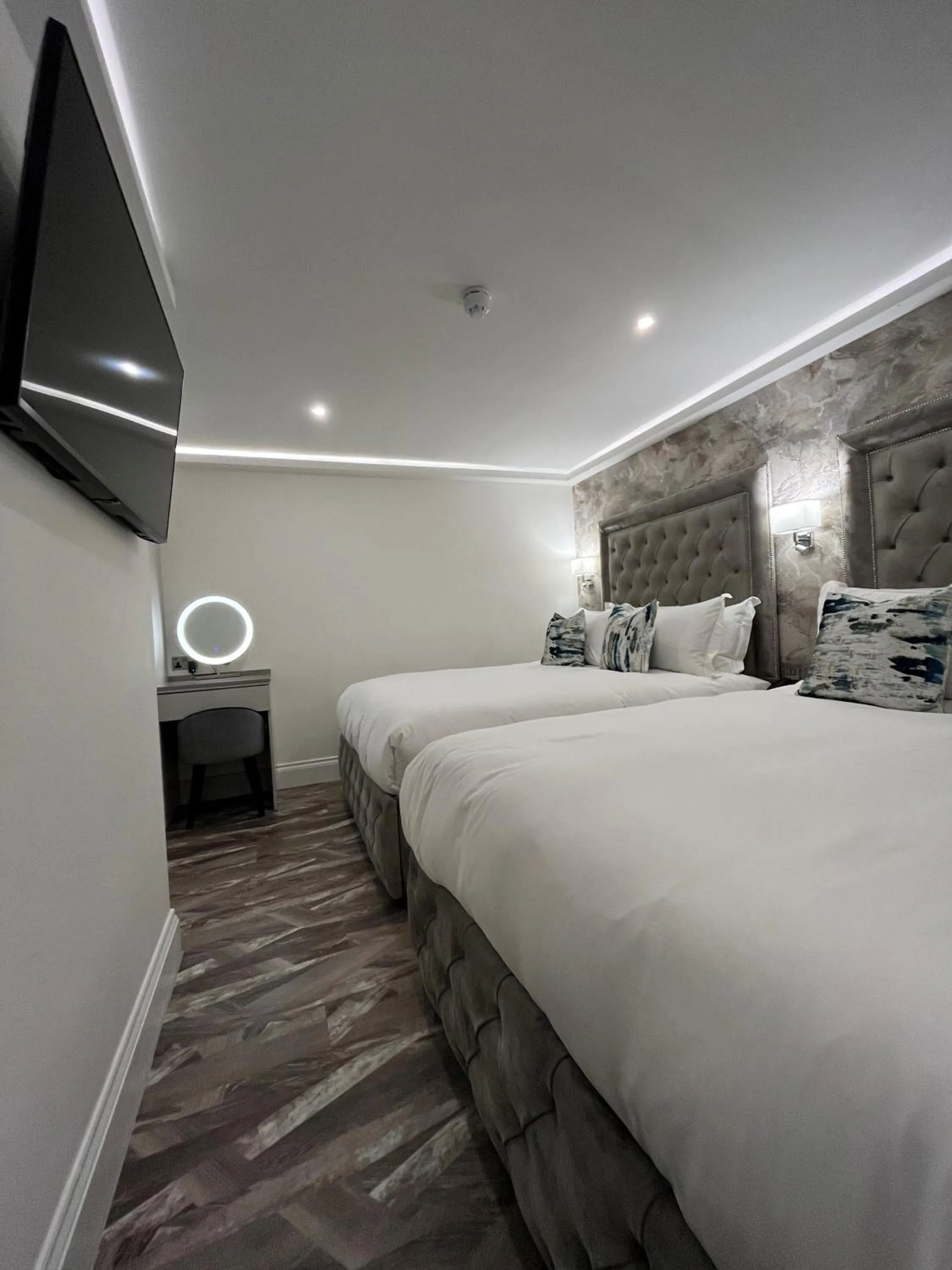 Bed in Philharmonic Hotel