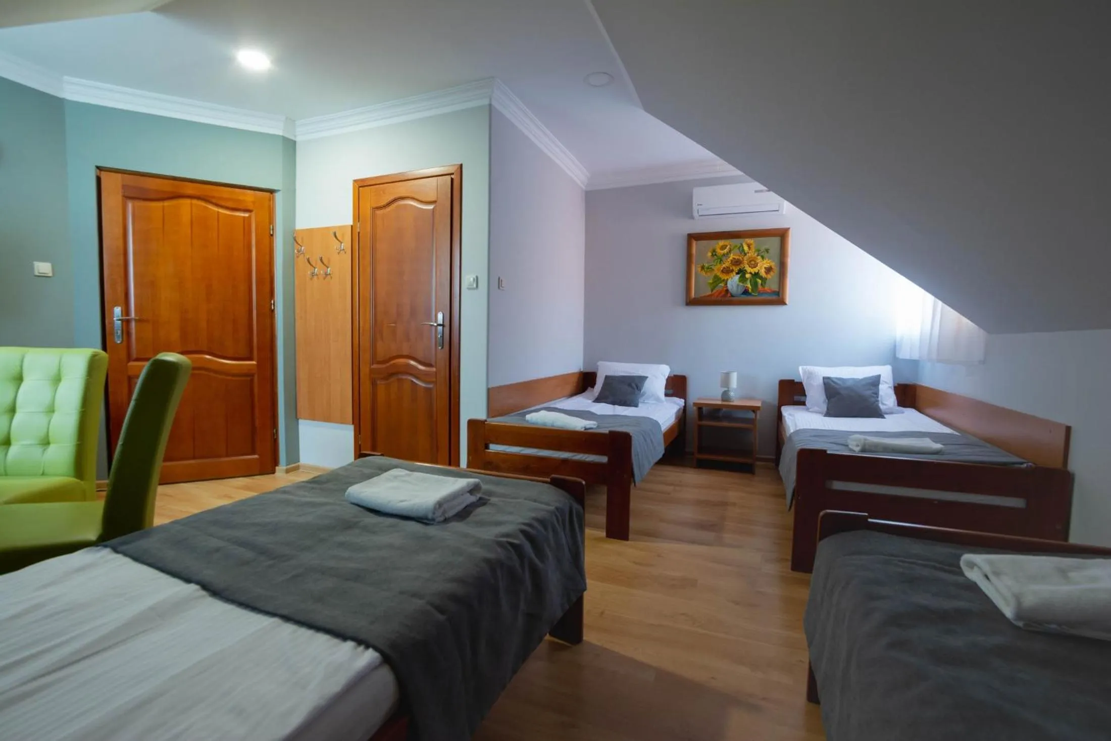 Bed in Noclegi Grill Solo