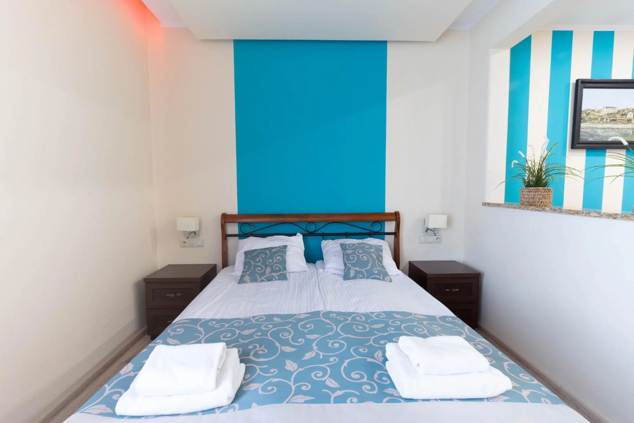 Bed in Noclegi Grill Solo