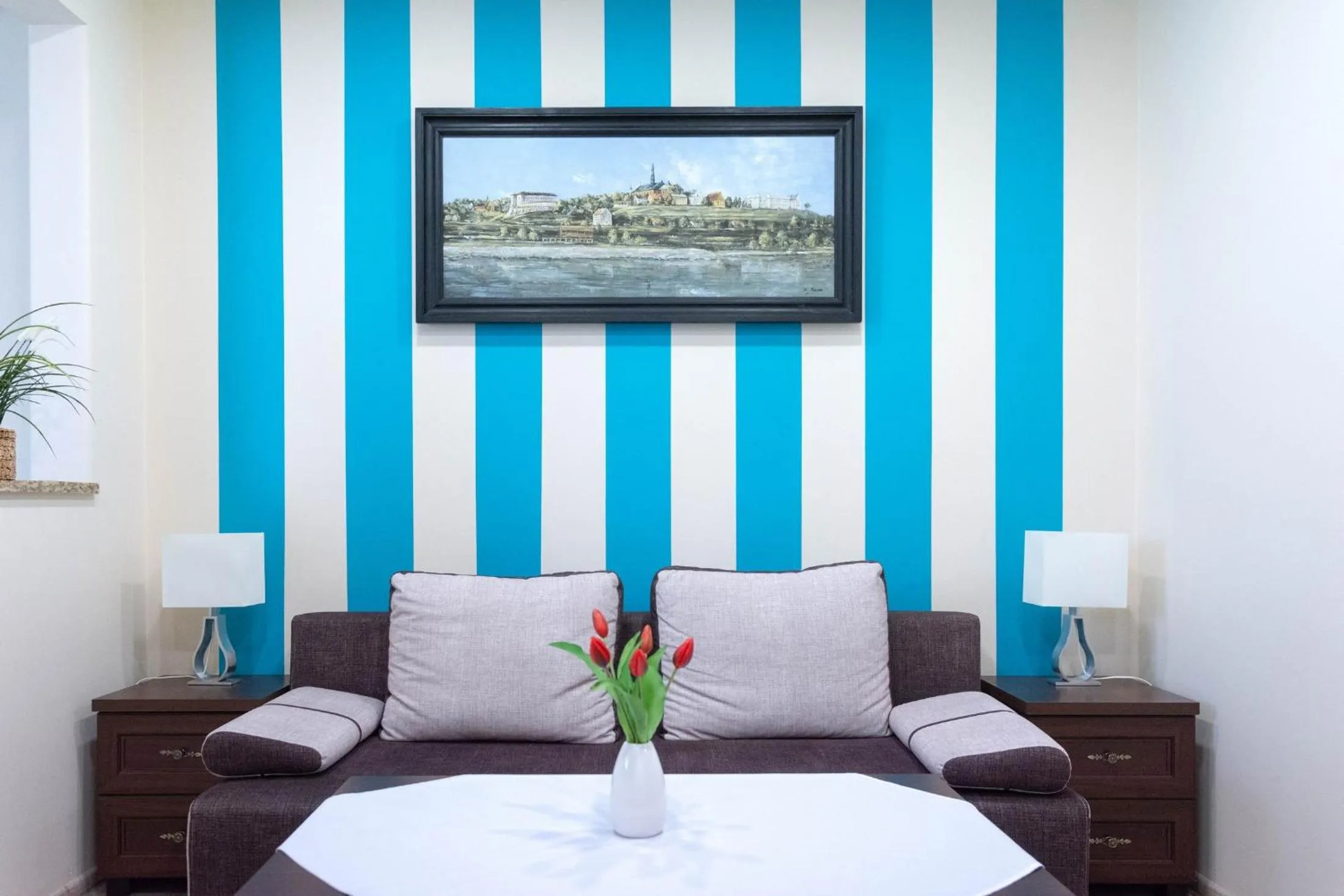 Bed in Noclegi Grill Solo