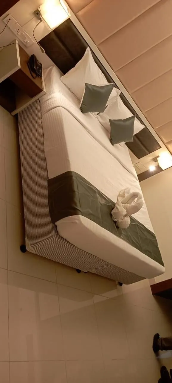 Bed in Hotel Konark