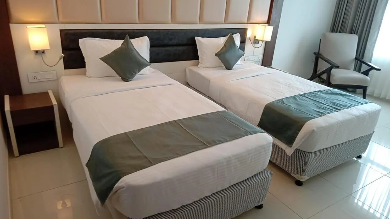 Bed in Hotel Konark