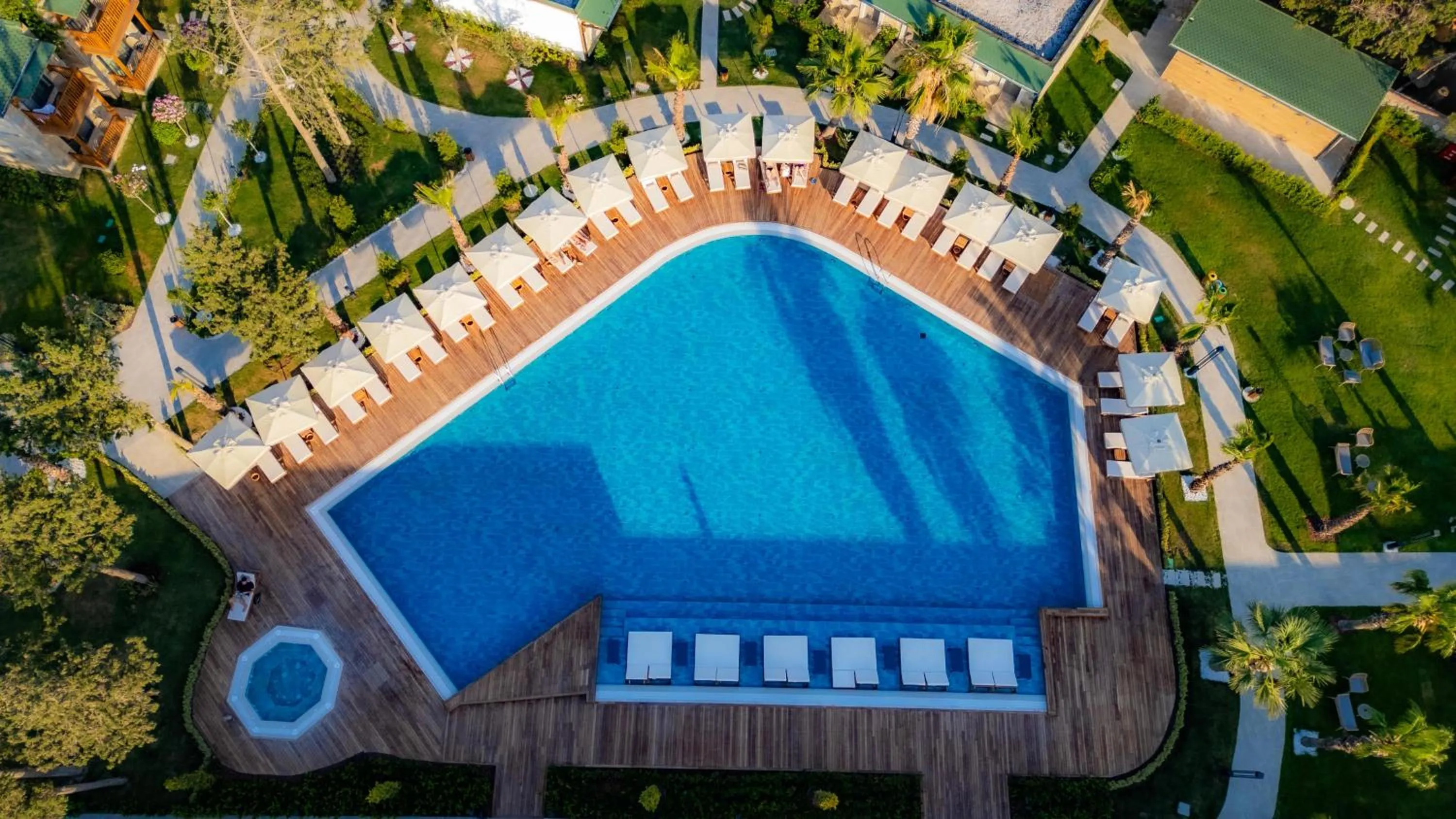 Swimming pool in Suum Bodrum Hotel & Beach - Adult Only