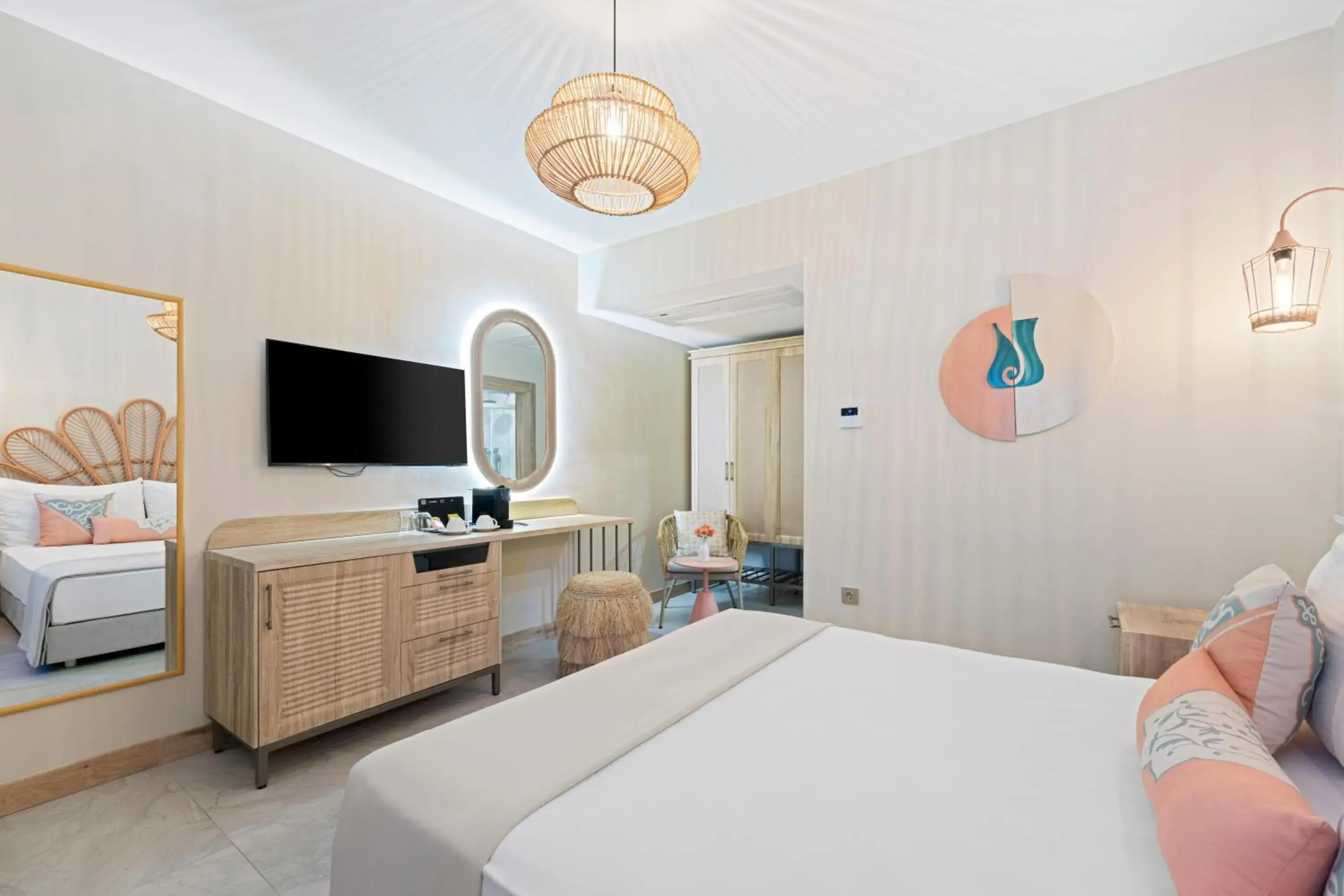 Double Room with Pool View in Suum Bodrum Hotel & Beach - Adult Only Double Room with Pool View in Suum Bodrum Hotel & Beach - Adult Only