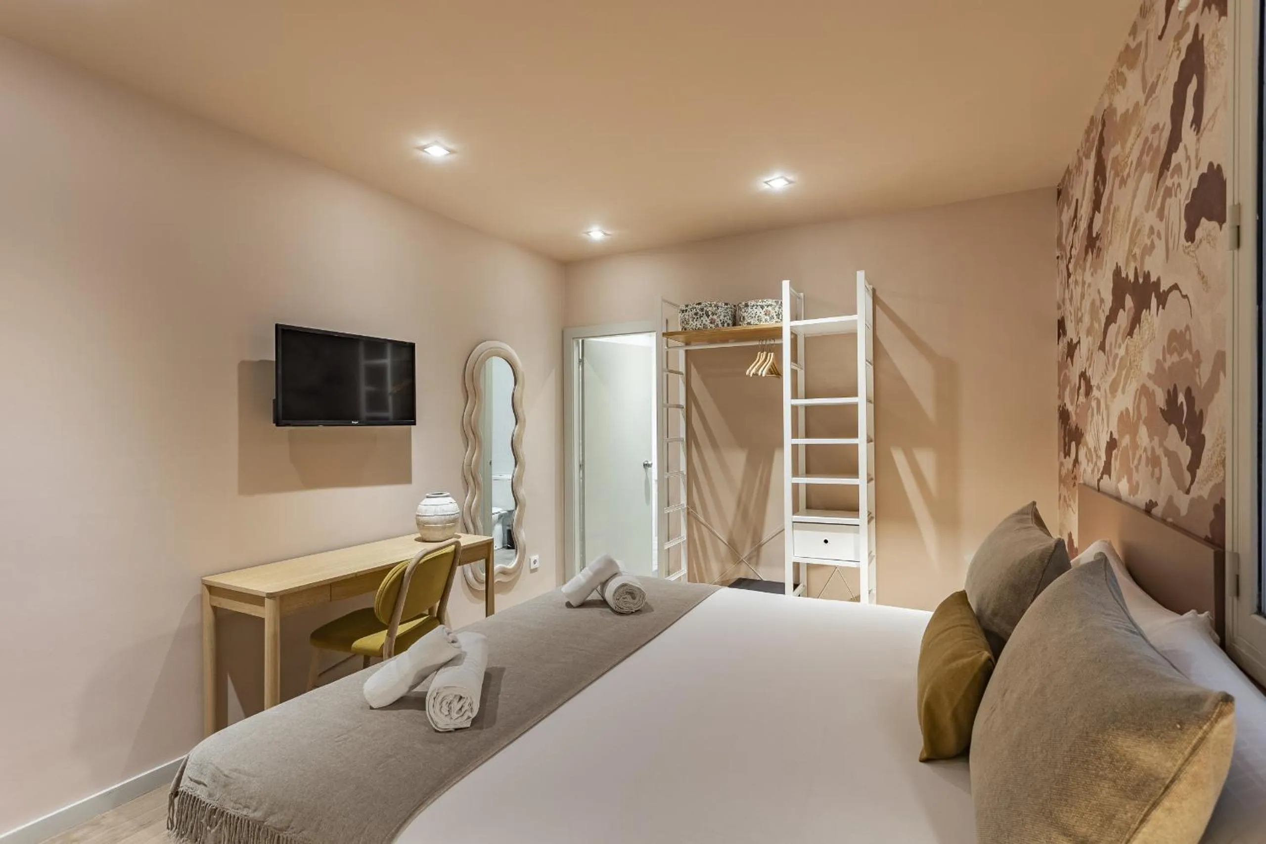 Bed in Ola Living Hostal Diagonal