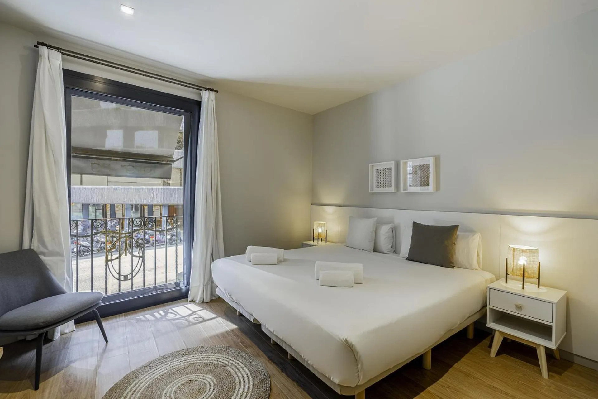 Bed in Ola Living Hostal Diagonal