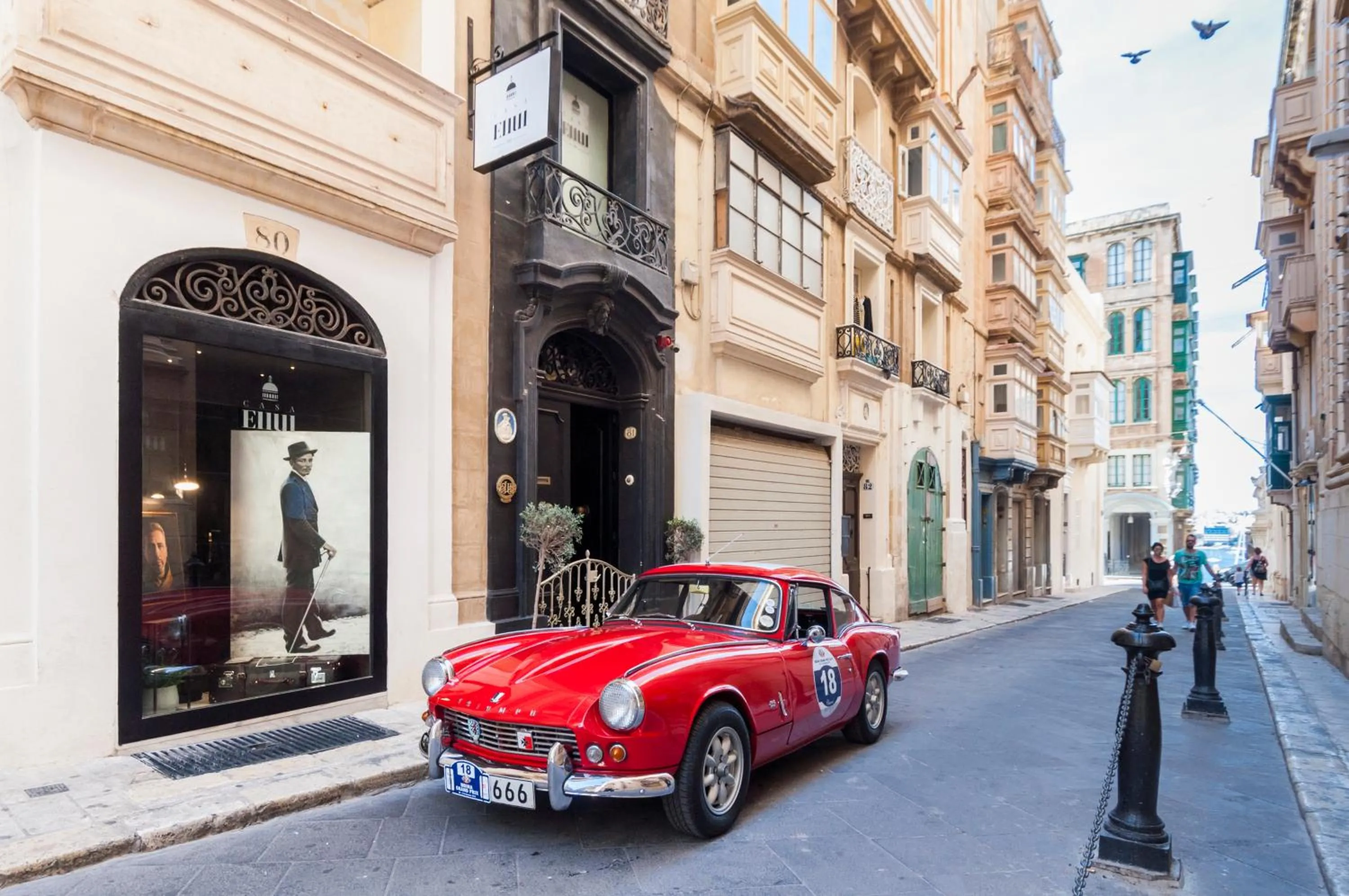 Decorative detail in Casa Ellul - Small Luxury Hotels of the World