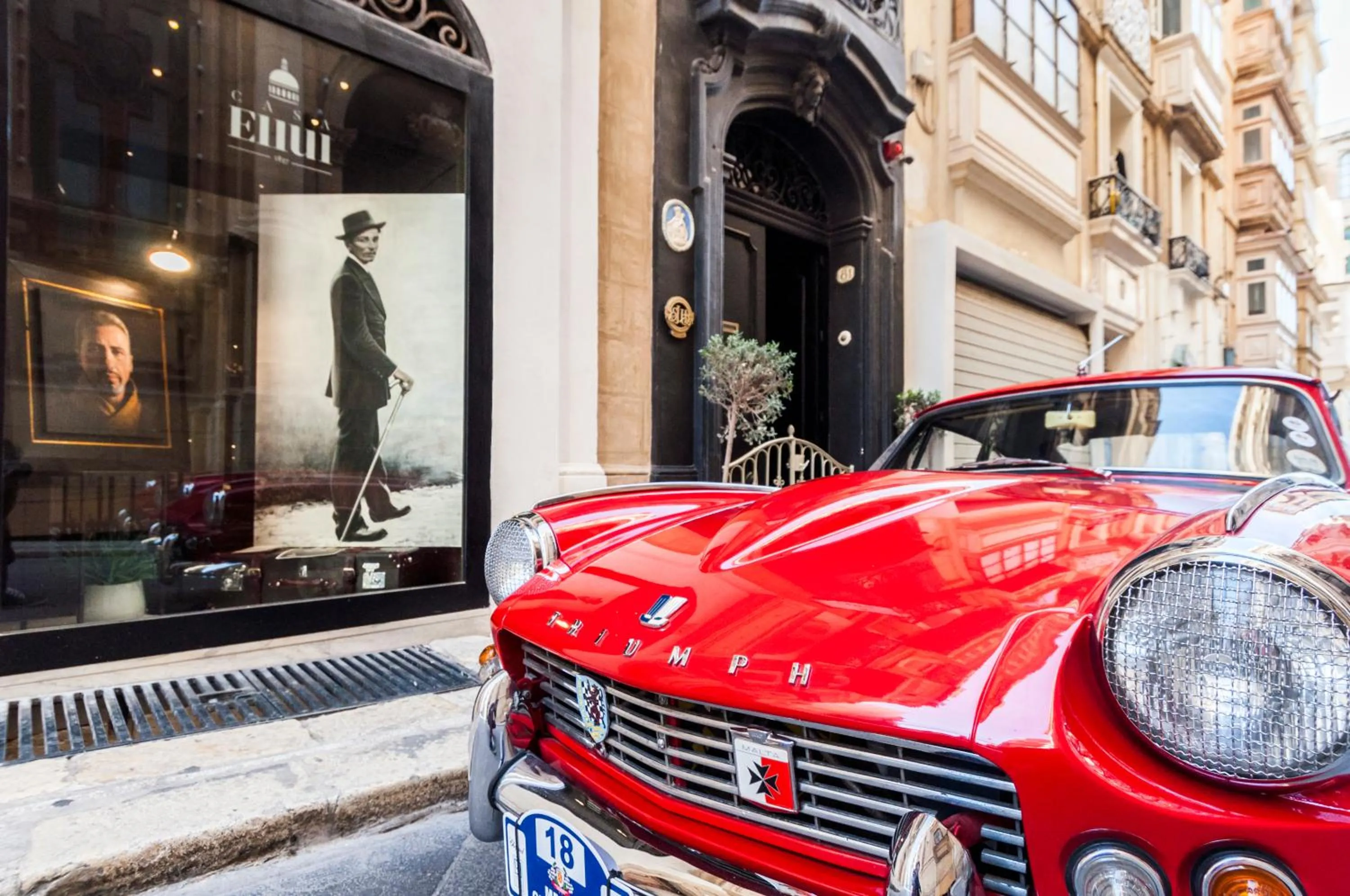 Facade/entrance in Casa Ellul - Small Luxury Hotels of the World