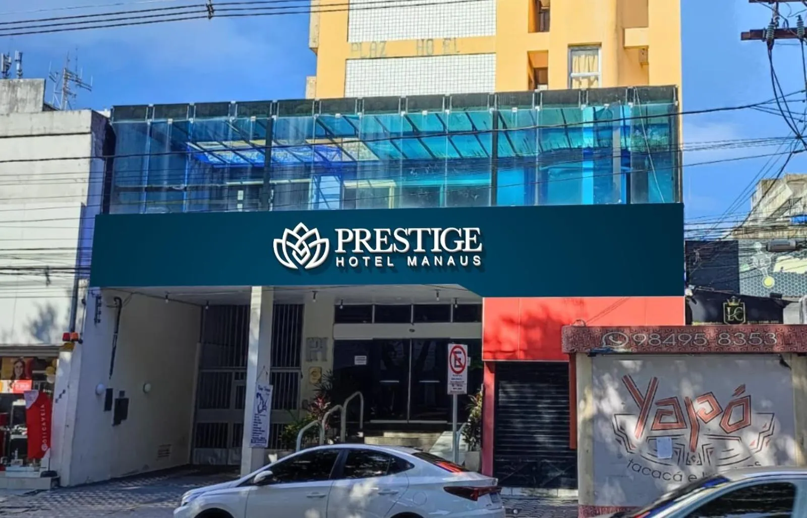 Facade/entrance, Property Building in Plaza Prestige Hotel Manaus