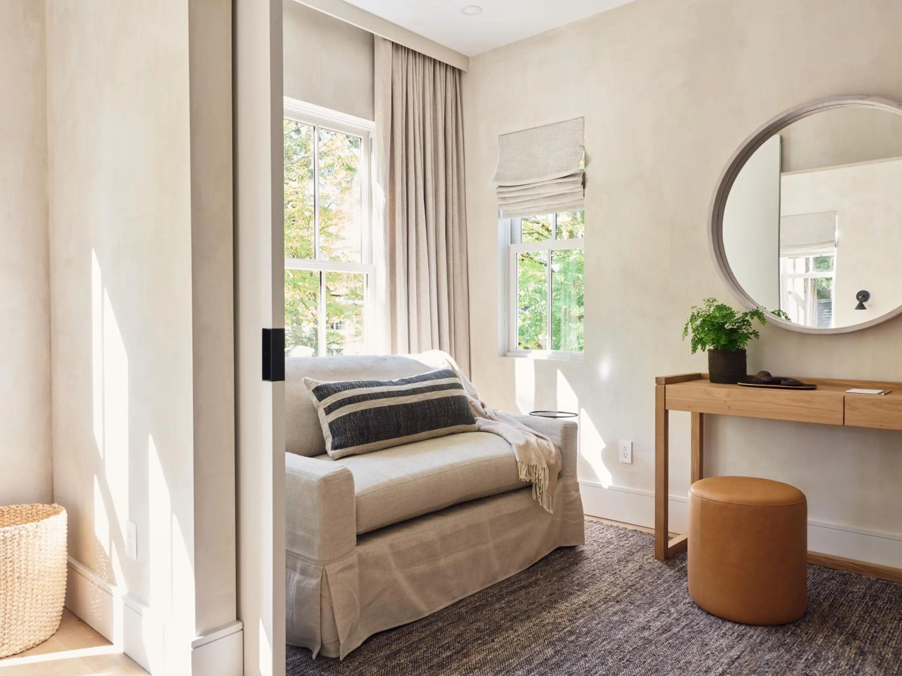 Seating area in 9 Academy