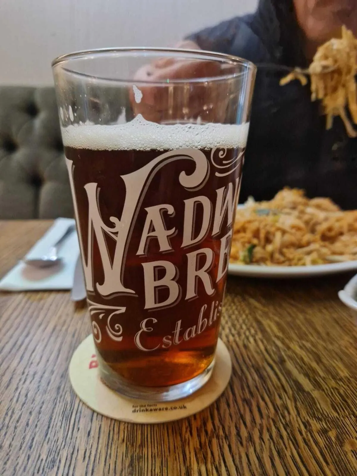 Food and drinks in The Old Bell - Warminster