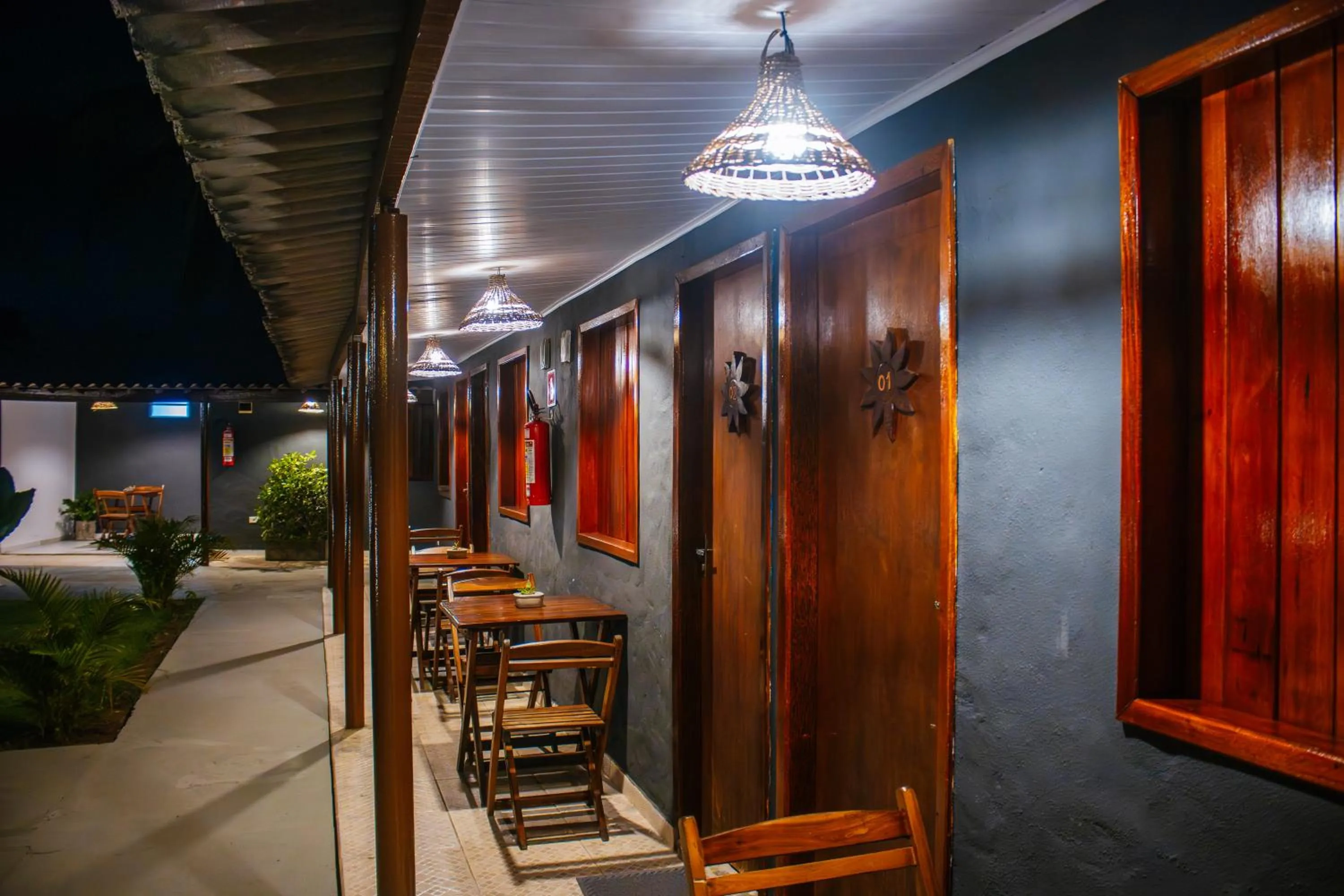 Patio in Pousada do Enildo