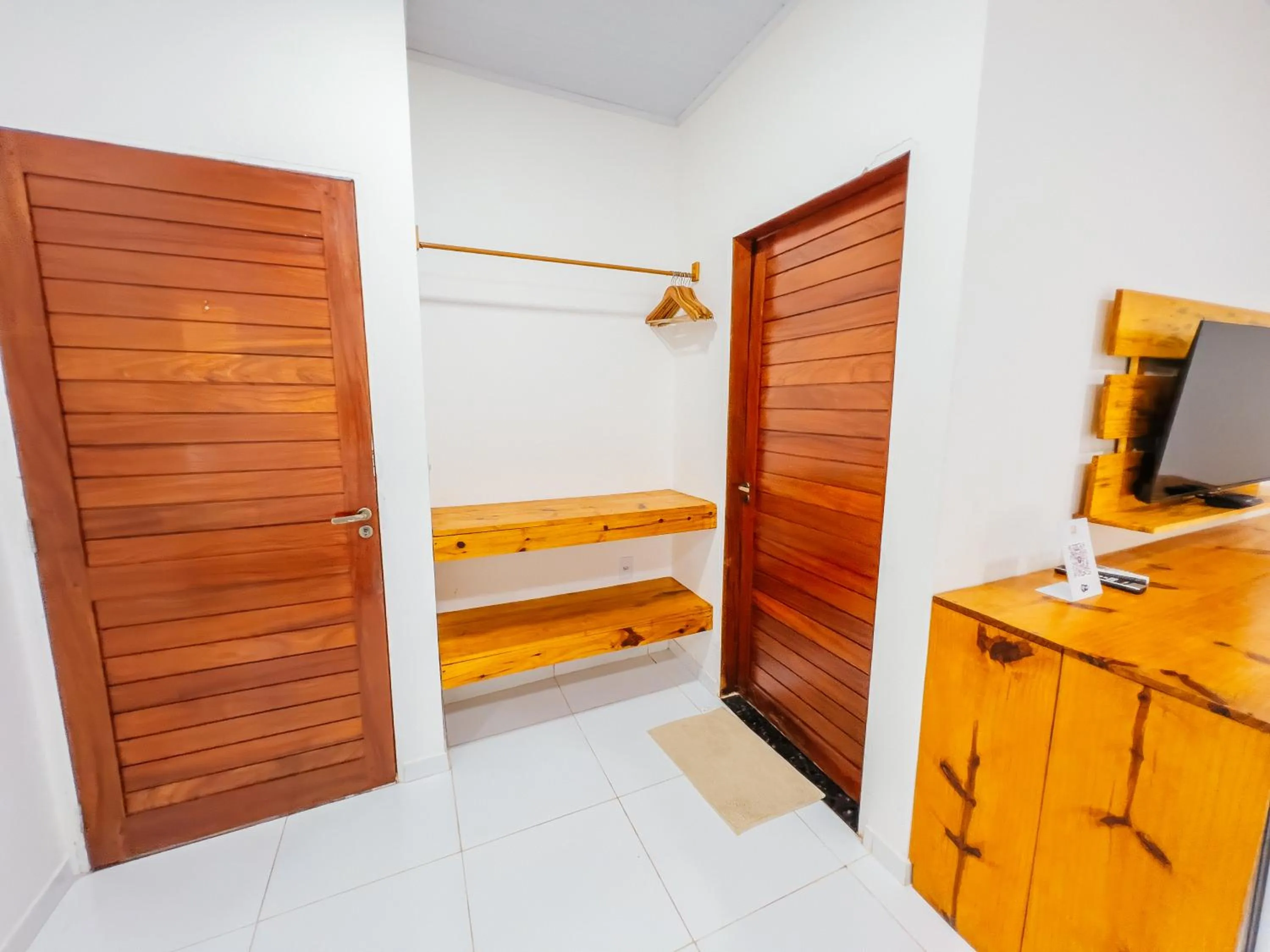 Bed in Pousada do Enildo