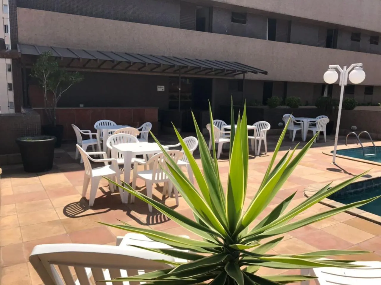 Pool view in Rede Andrade São Francisco