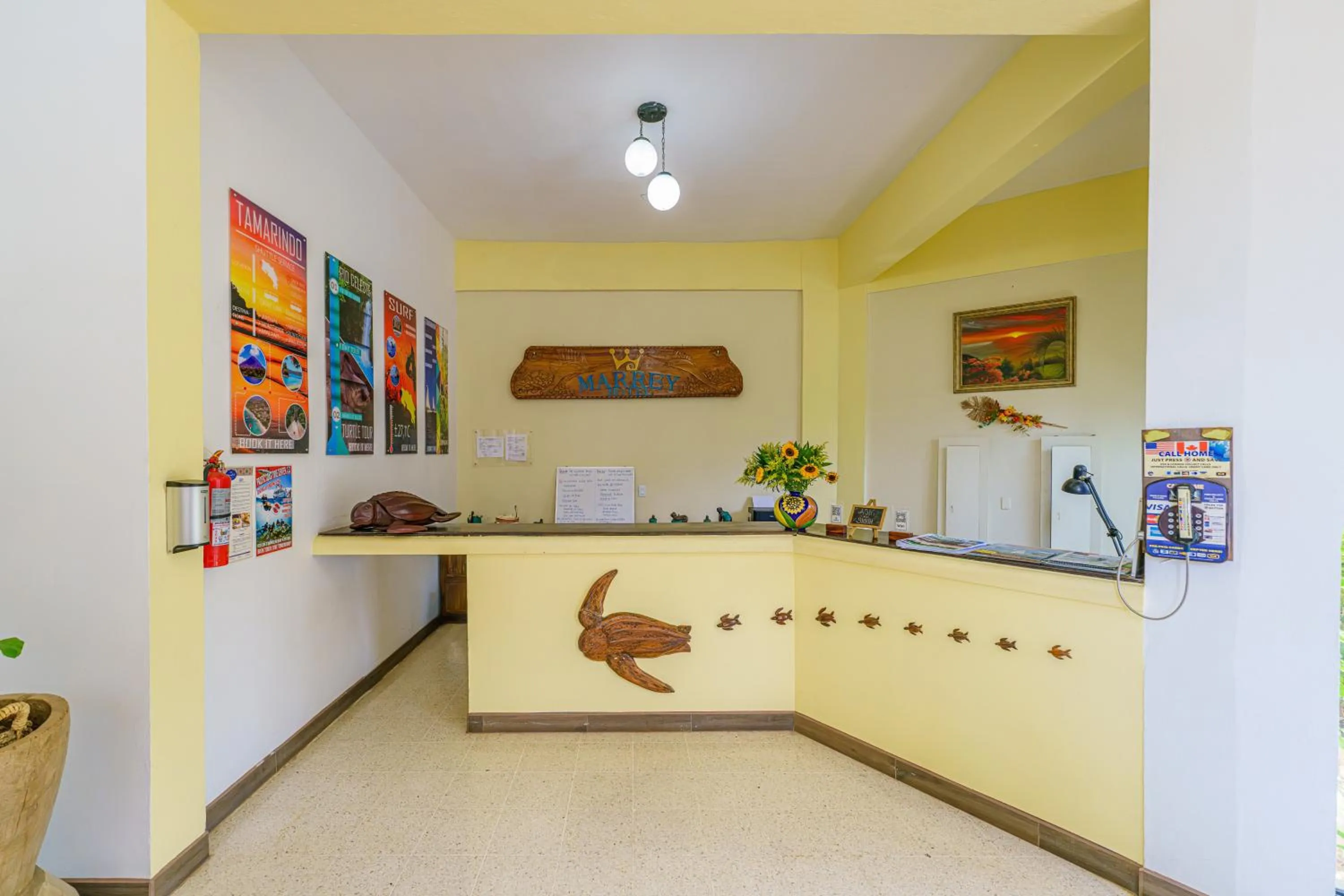 Lobby or reception in Hotel Mar Rey