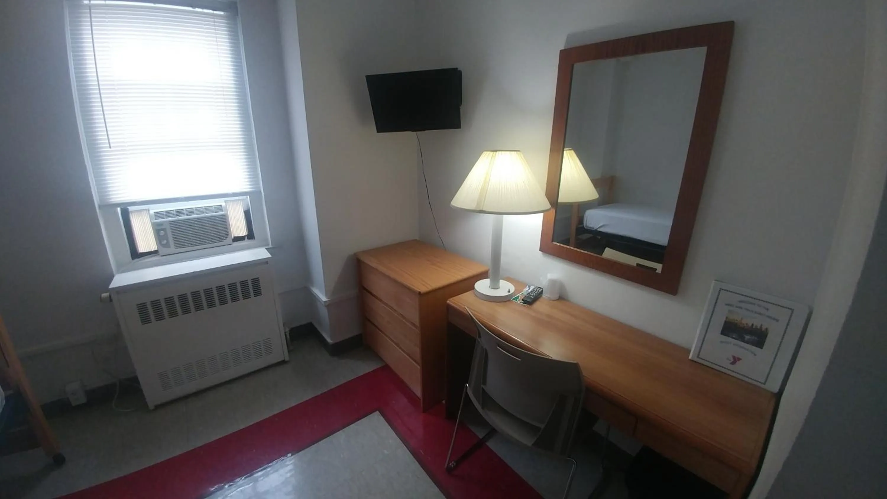 Bedroom in West Side YMCA